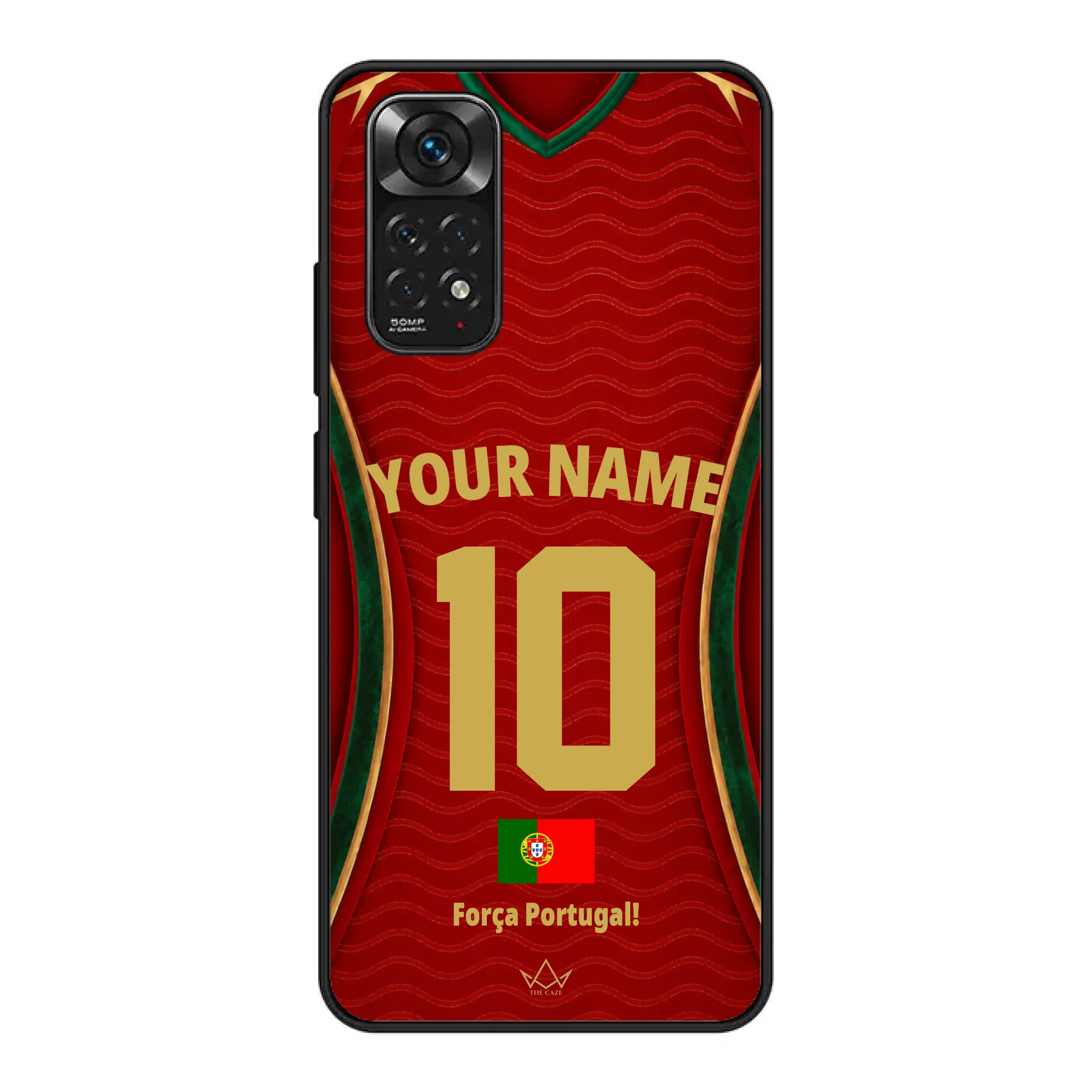 Funda de teléfono personalizada Portugal Mundial 2026