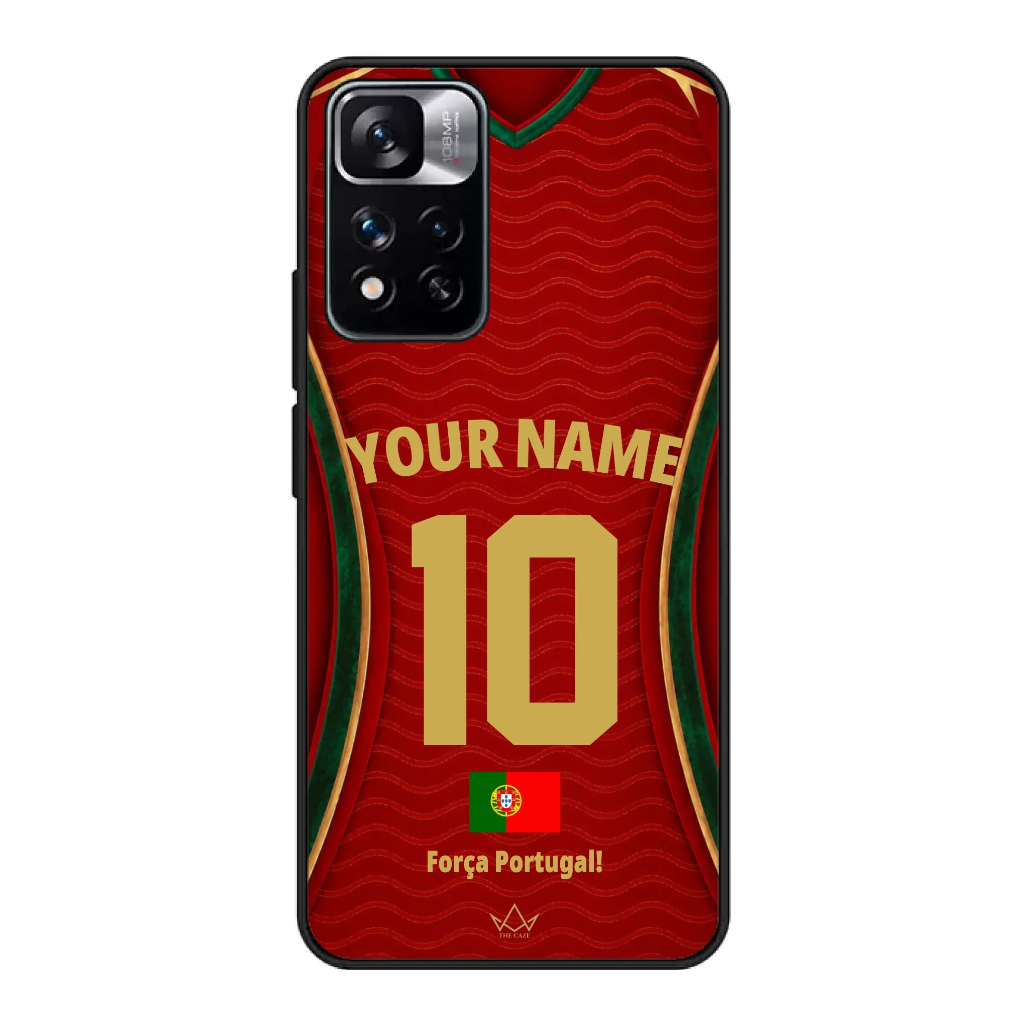 Funda de teléfono personalizada Portugal Mundial 2026