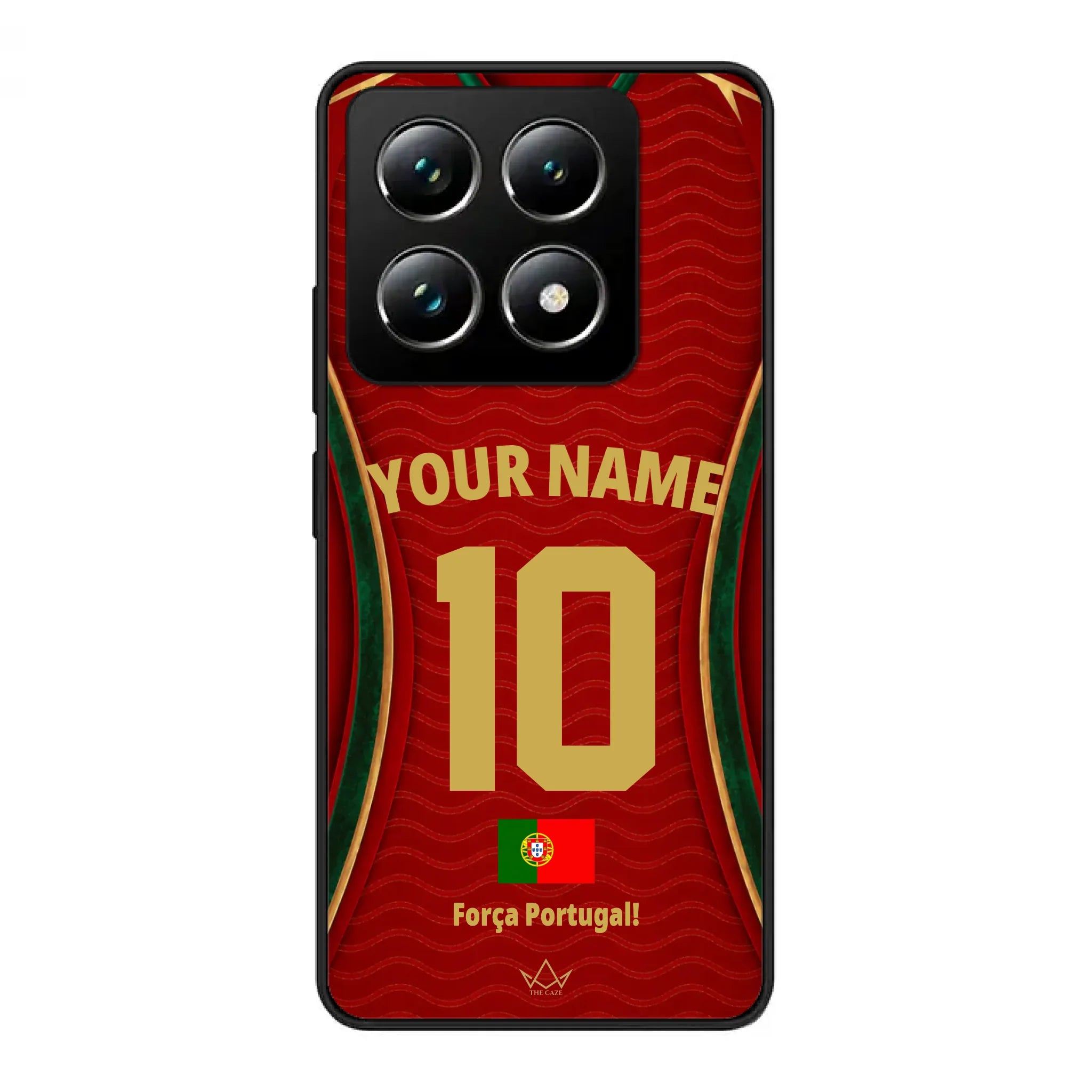 Funda de teléfono personalizada Portugal Mundial 2026