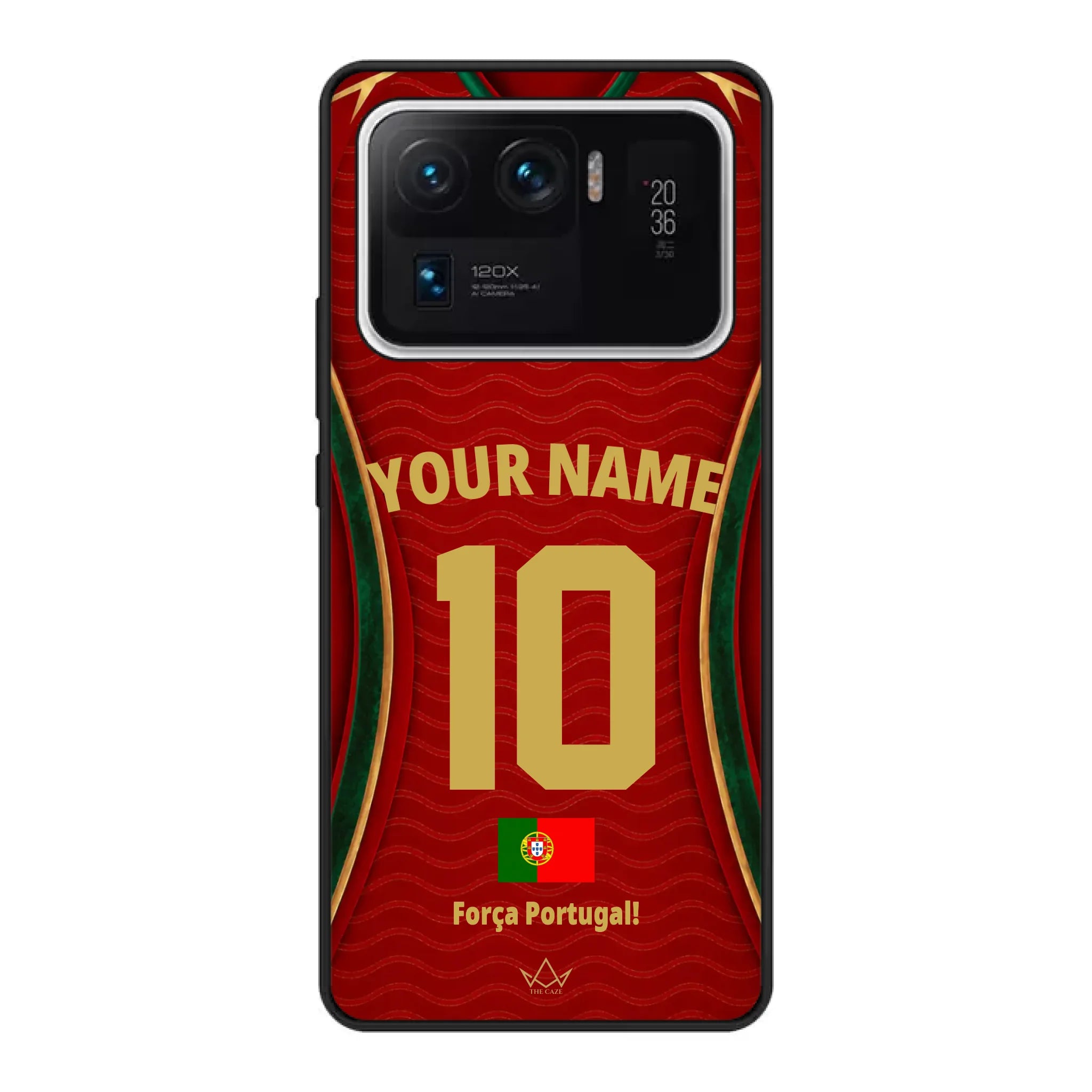 Funda de teléfono personalizada Portugal Mundial 2026