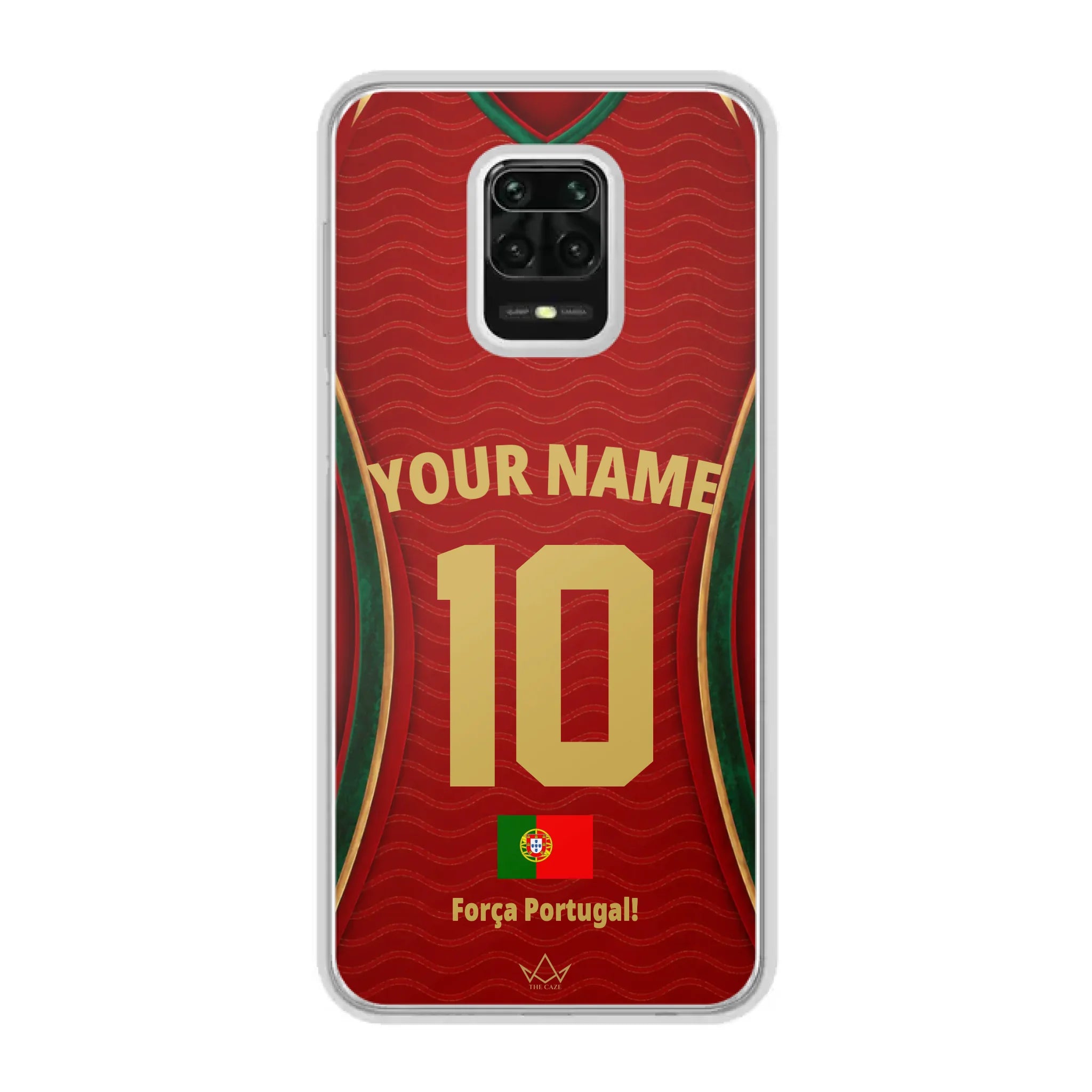 Funda de teléfono personalizada Portugal Mundial 2026