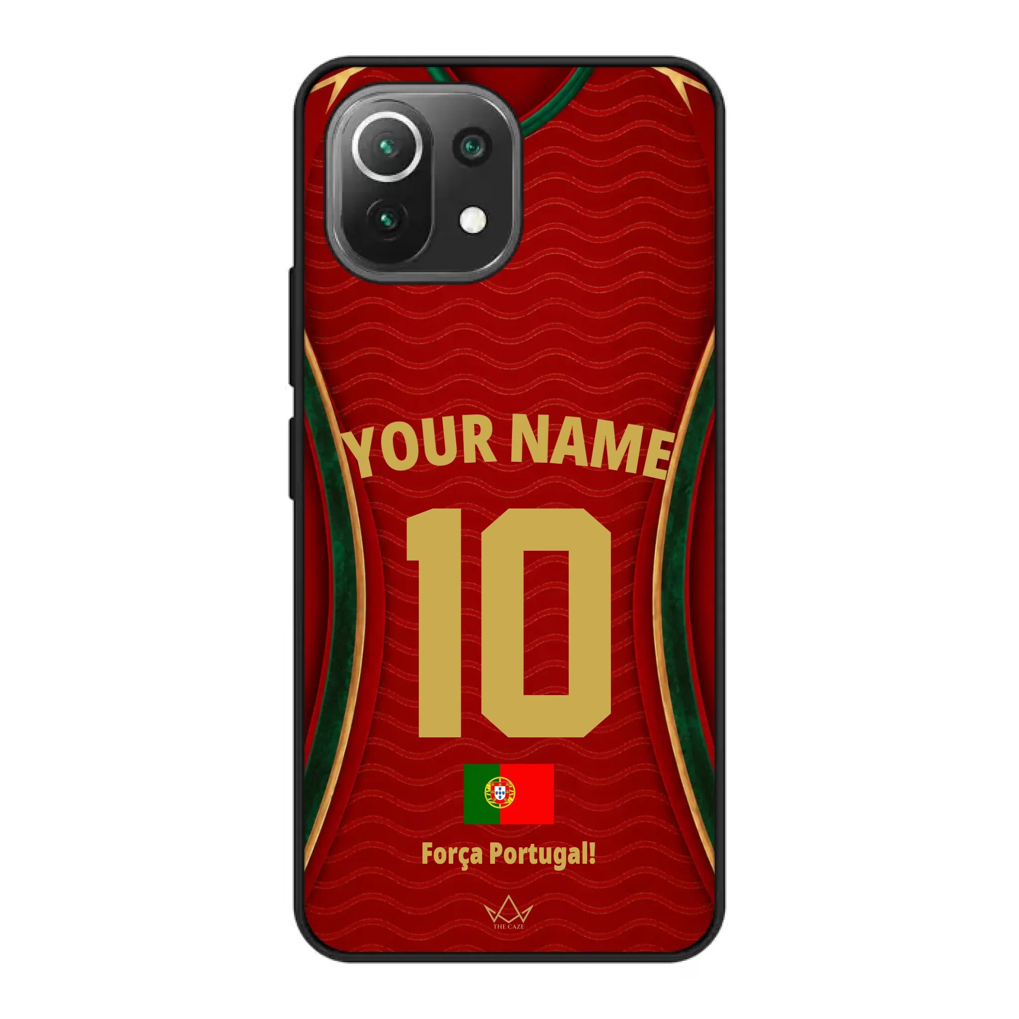Funda de teléfono personalizada Portugal Mundial 2026