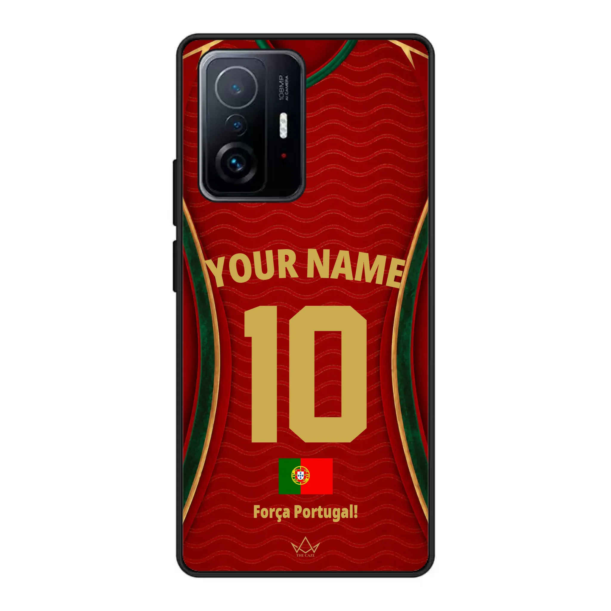 Funda de teléfono personalizada Portugal Mundial 2026