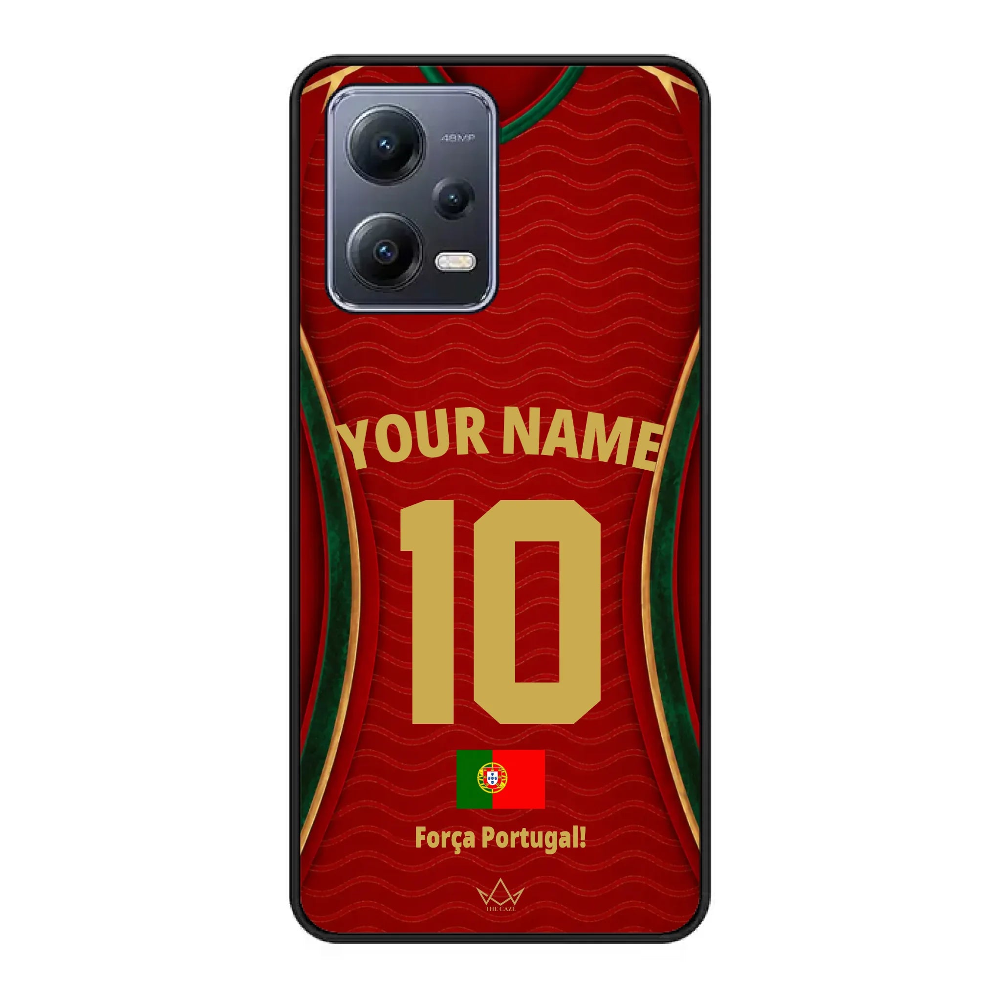Funda de teléfono personalizada Portugal Mundial 2026