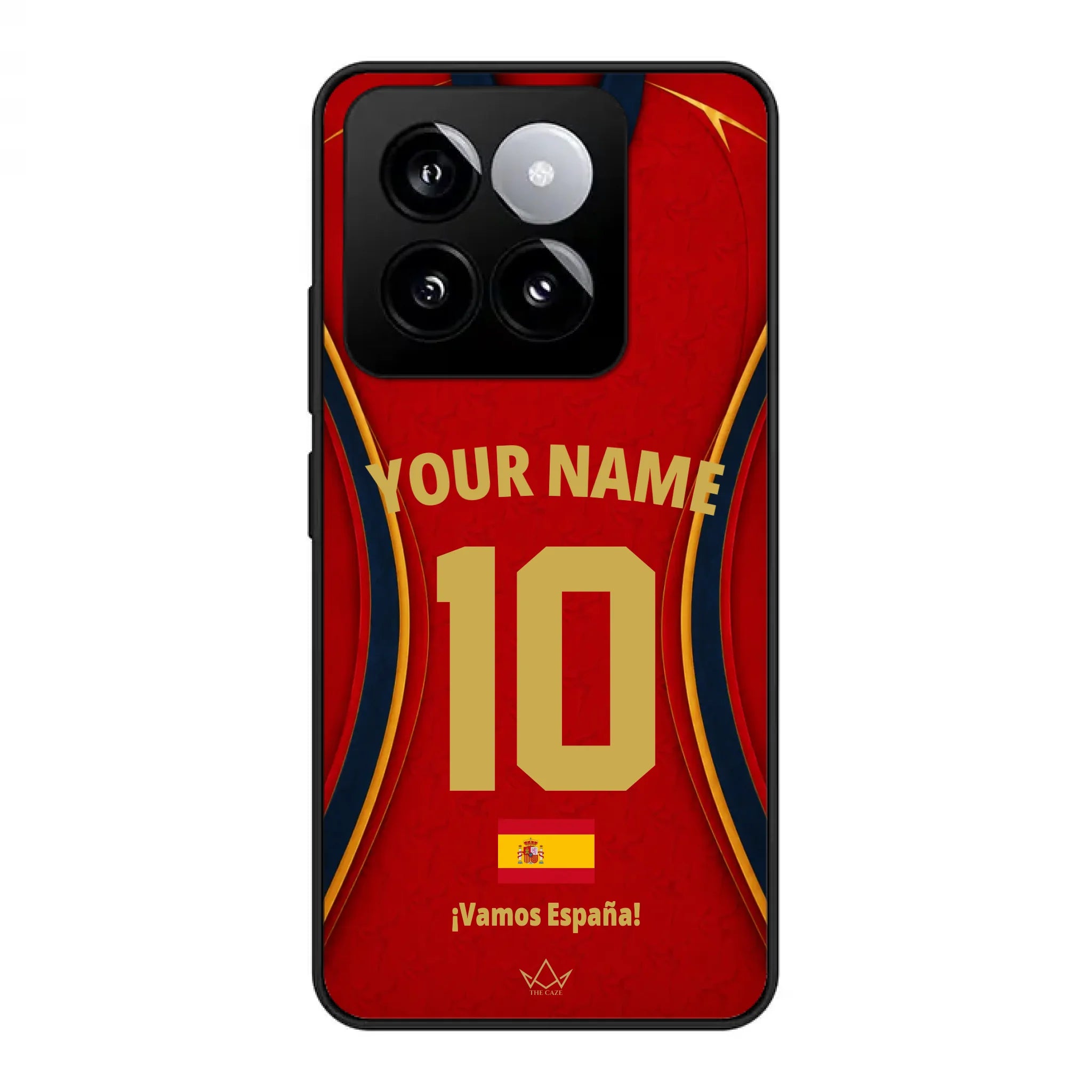 Custom Spain World Cup 2026 Phone Case