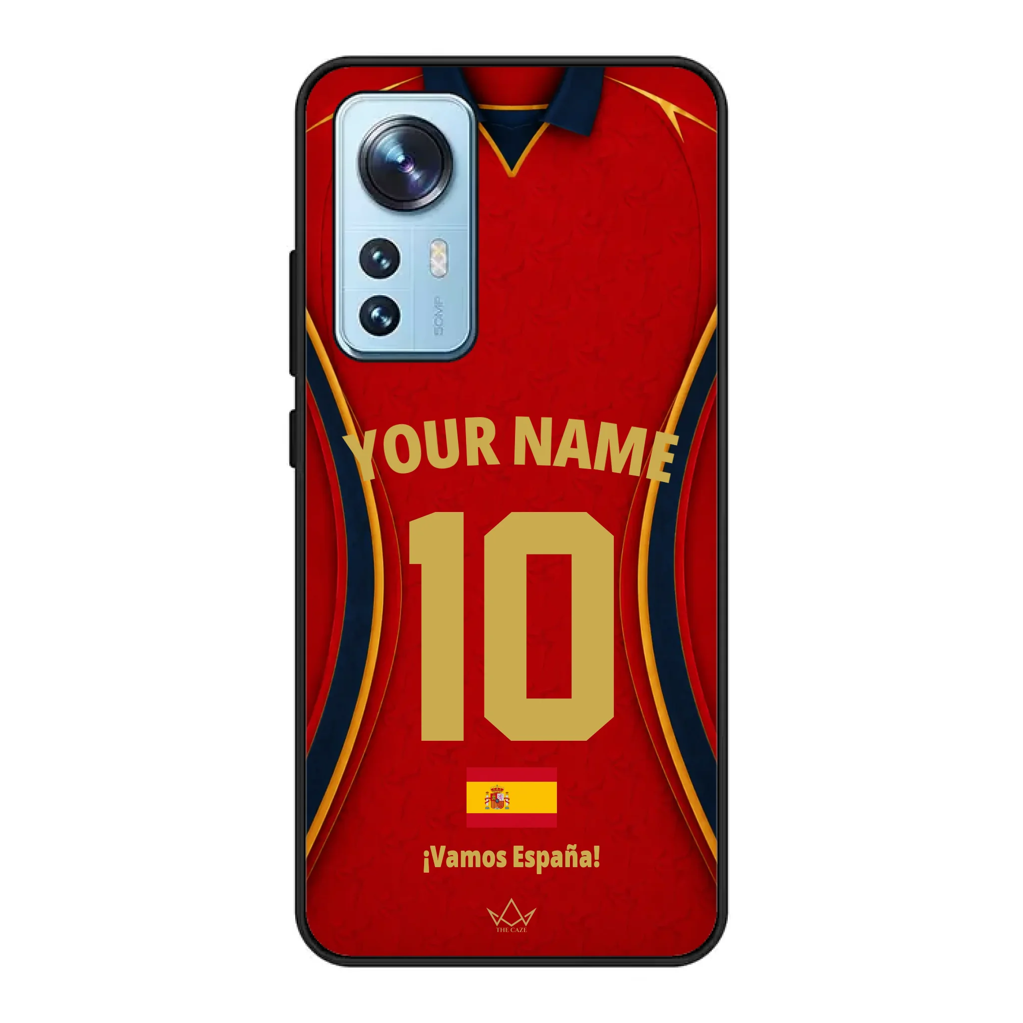 Custom Spain World Cup 2026 Phone Case