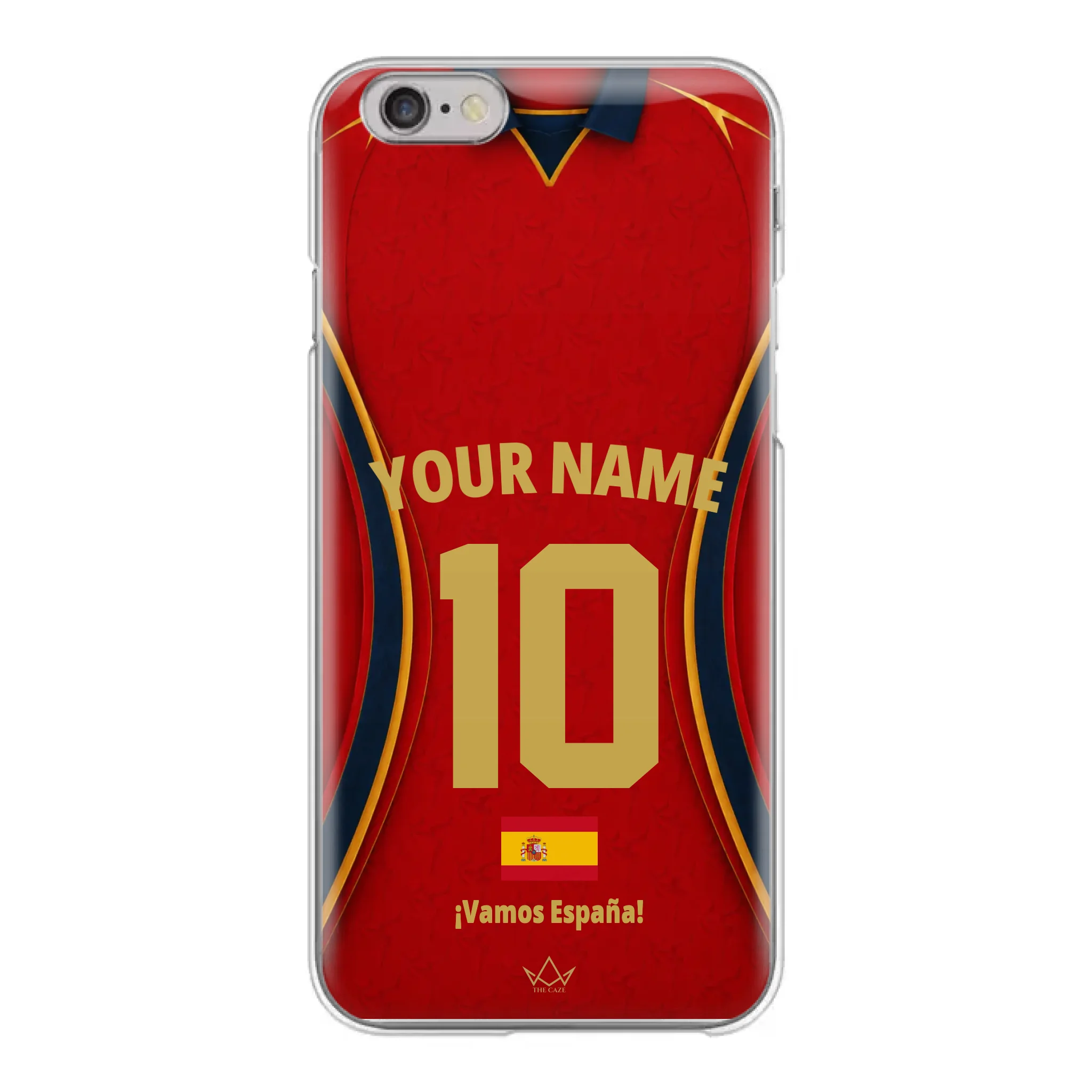 Funda de teléfono personalizada de España Copa Mundial 2026