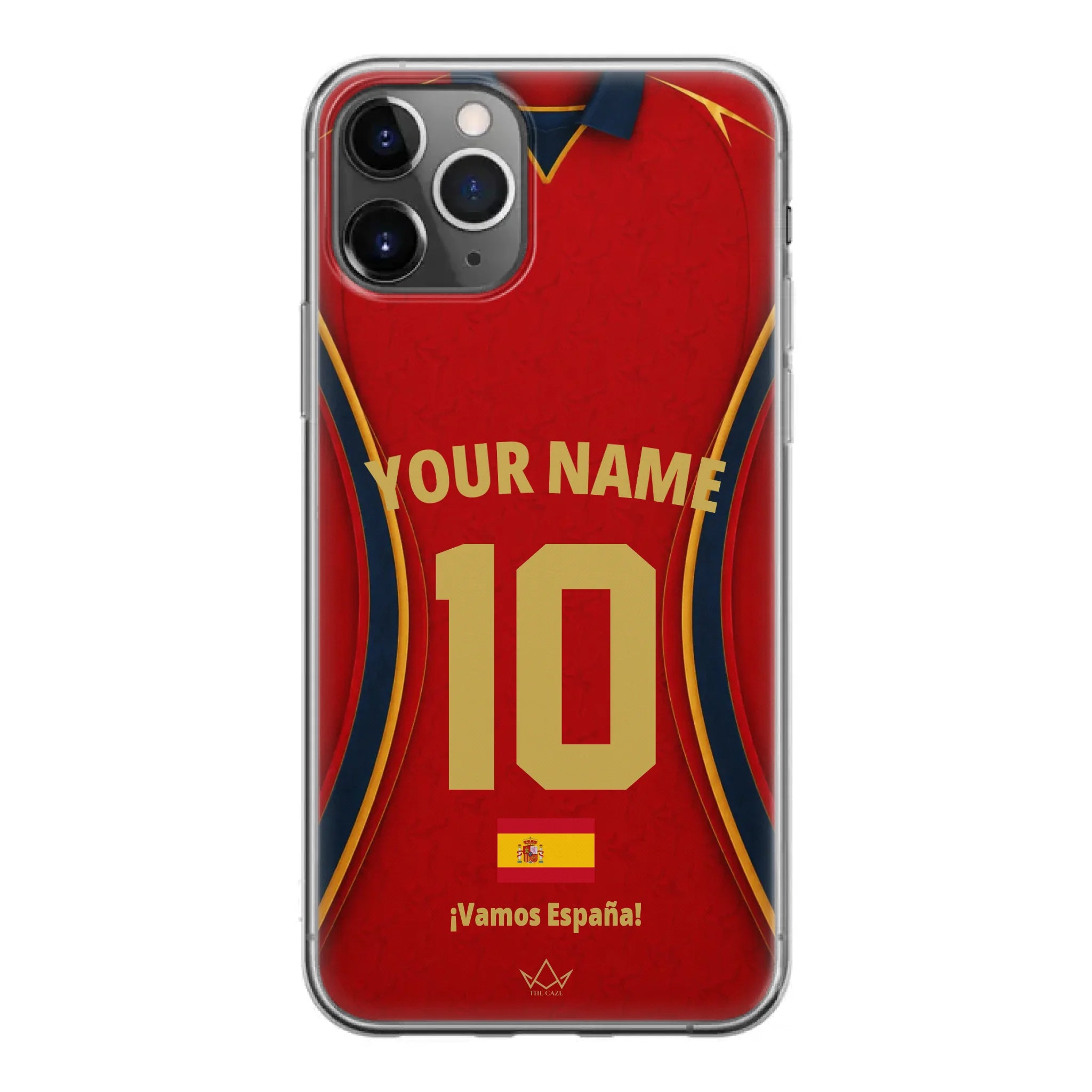 Funda de teléfono personalizada de España Copa Mundial 2026