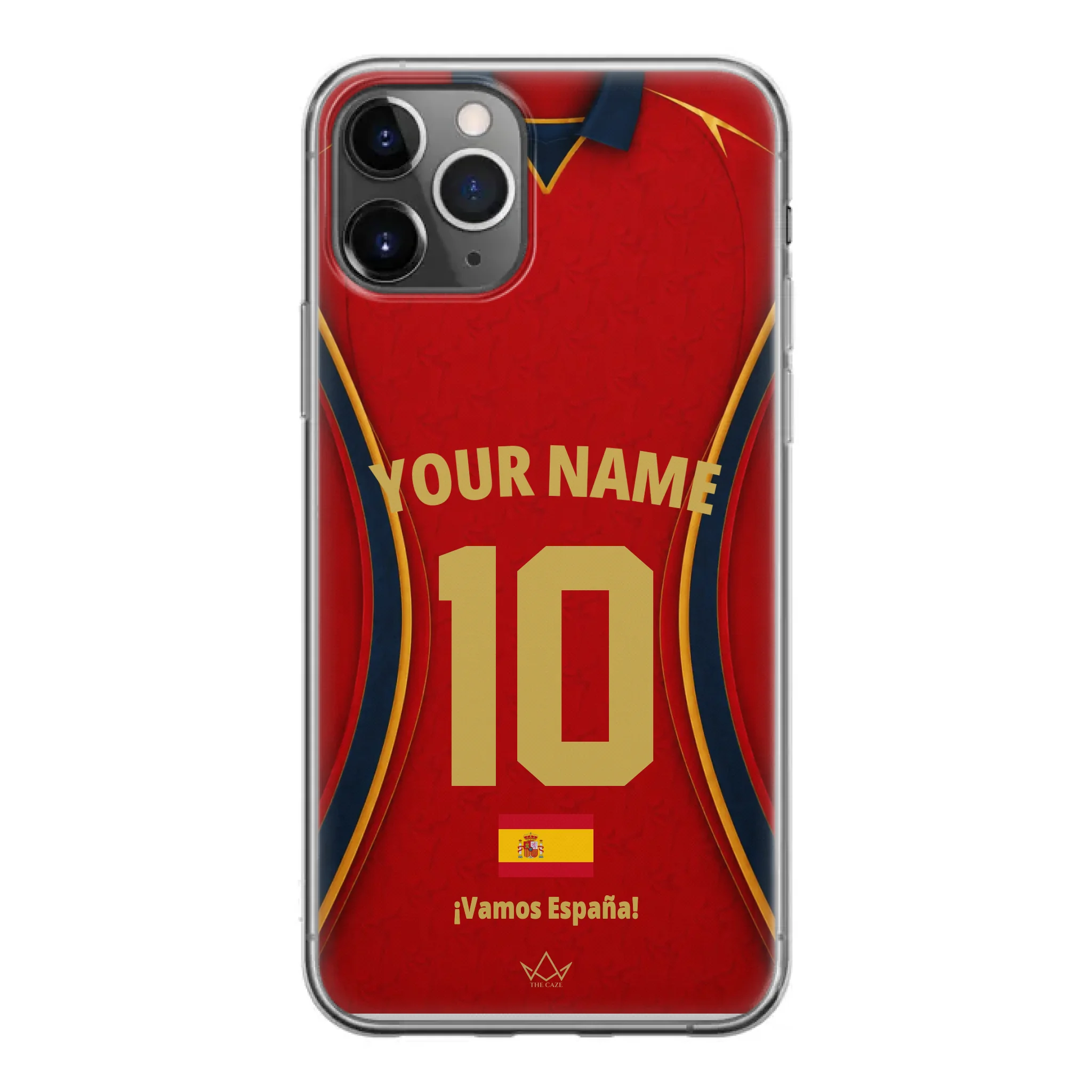 Funda de teléfono personalizada de España Copa Mundial 2026