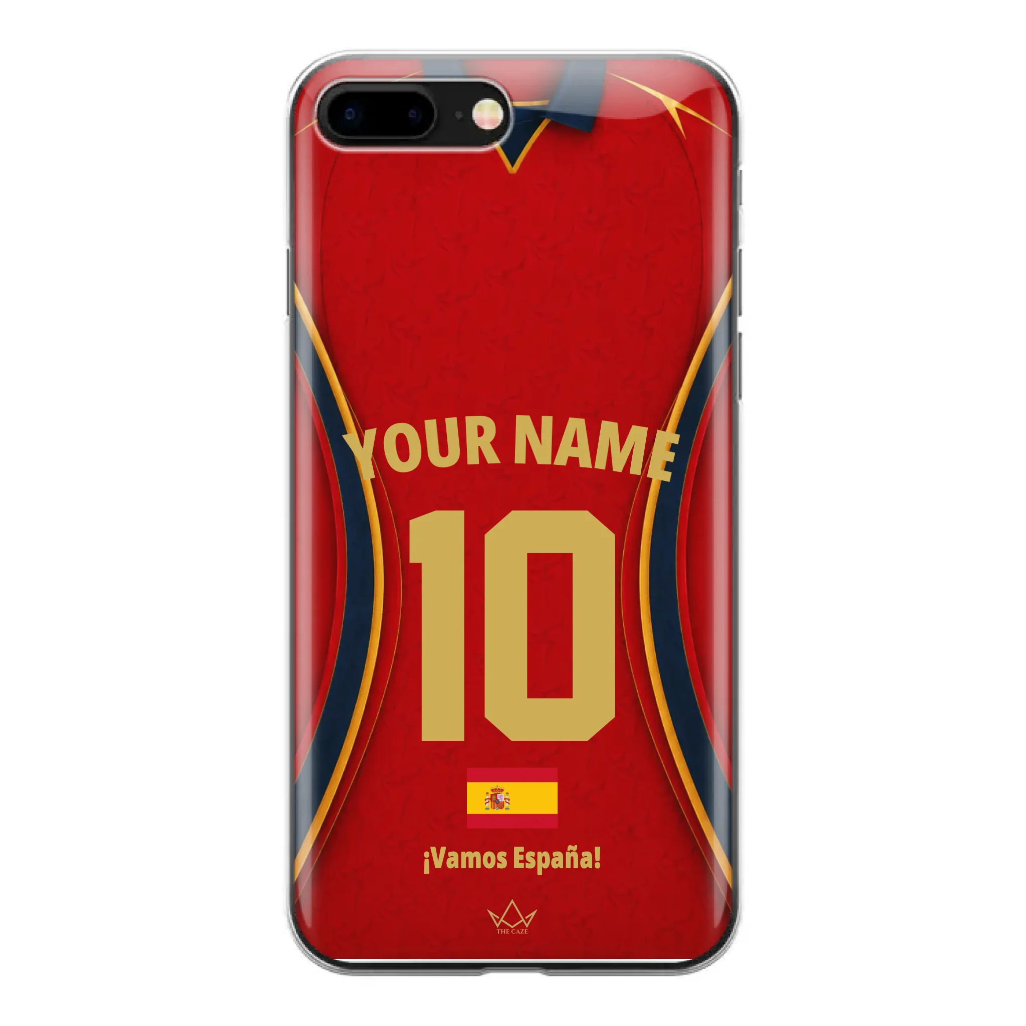 Funda de teléfono personalizada de España Copa Mundial 2026