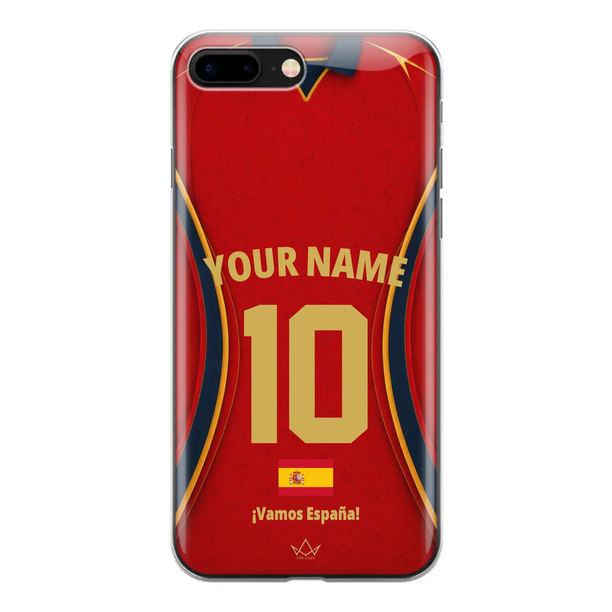 Funda de teléfono personalizada de España Copa Mundial 2026