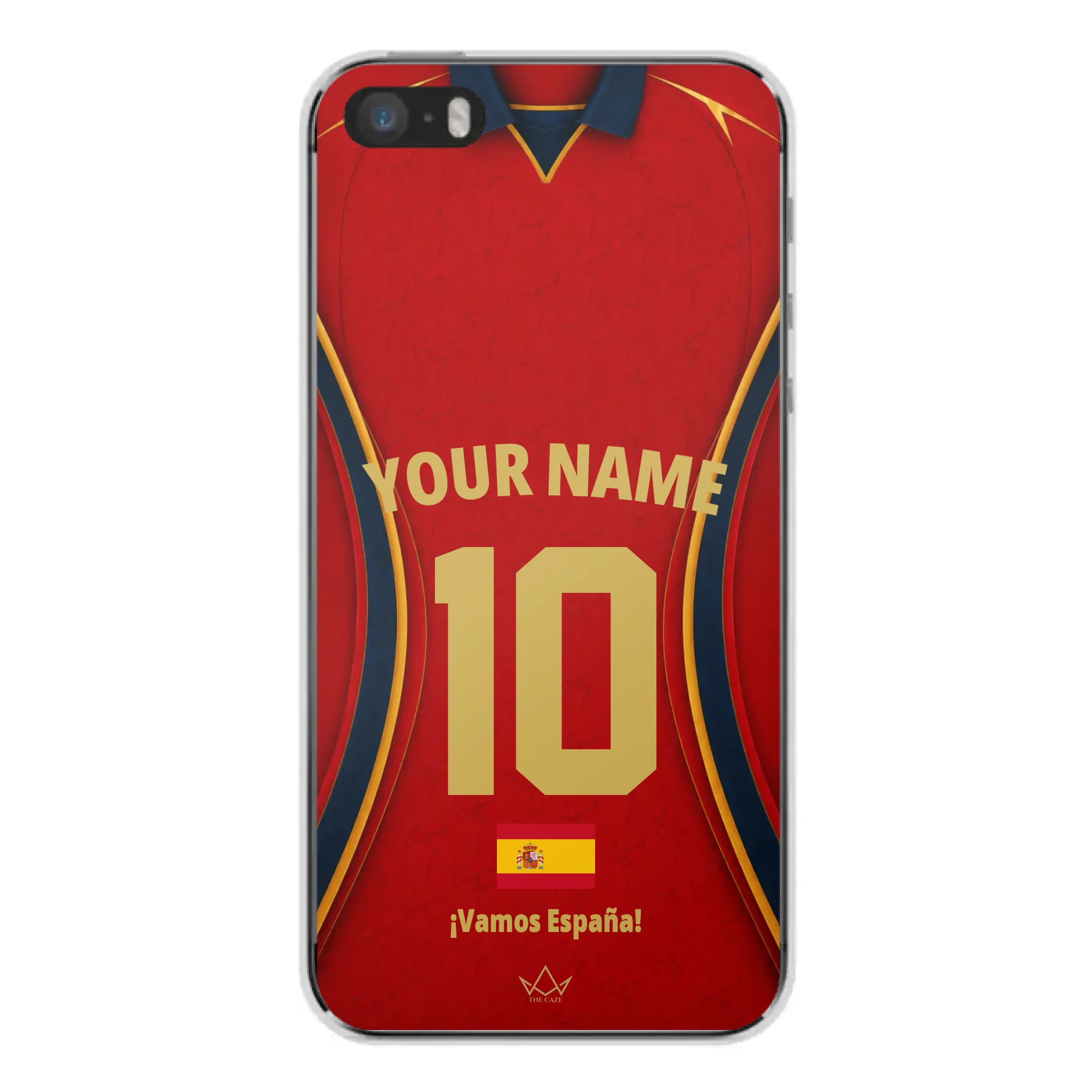 Funda de teléfono personalizada de España Copa Mundial 2026