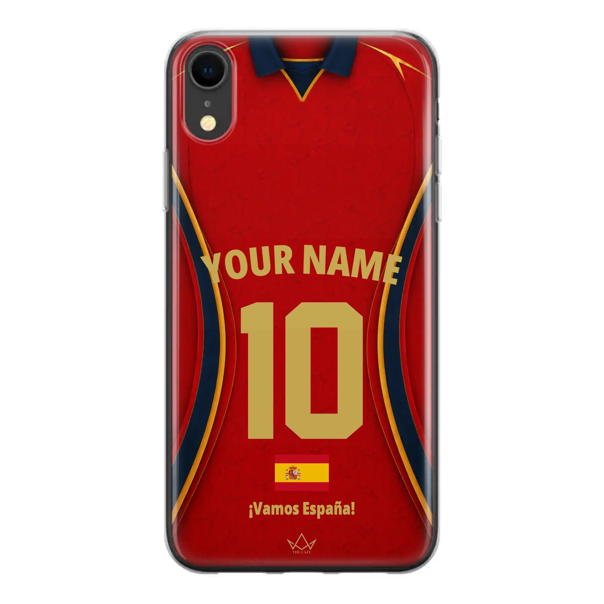 Funda de teléfono personalizada de España Copa Mundial 2026