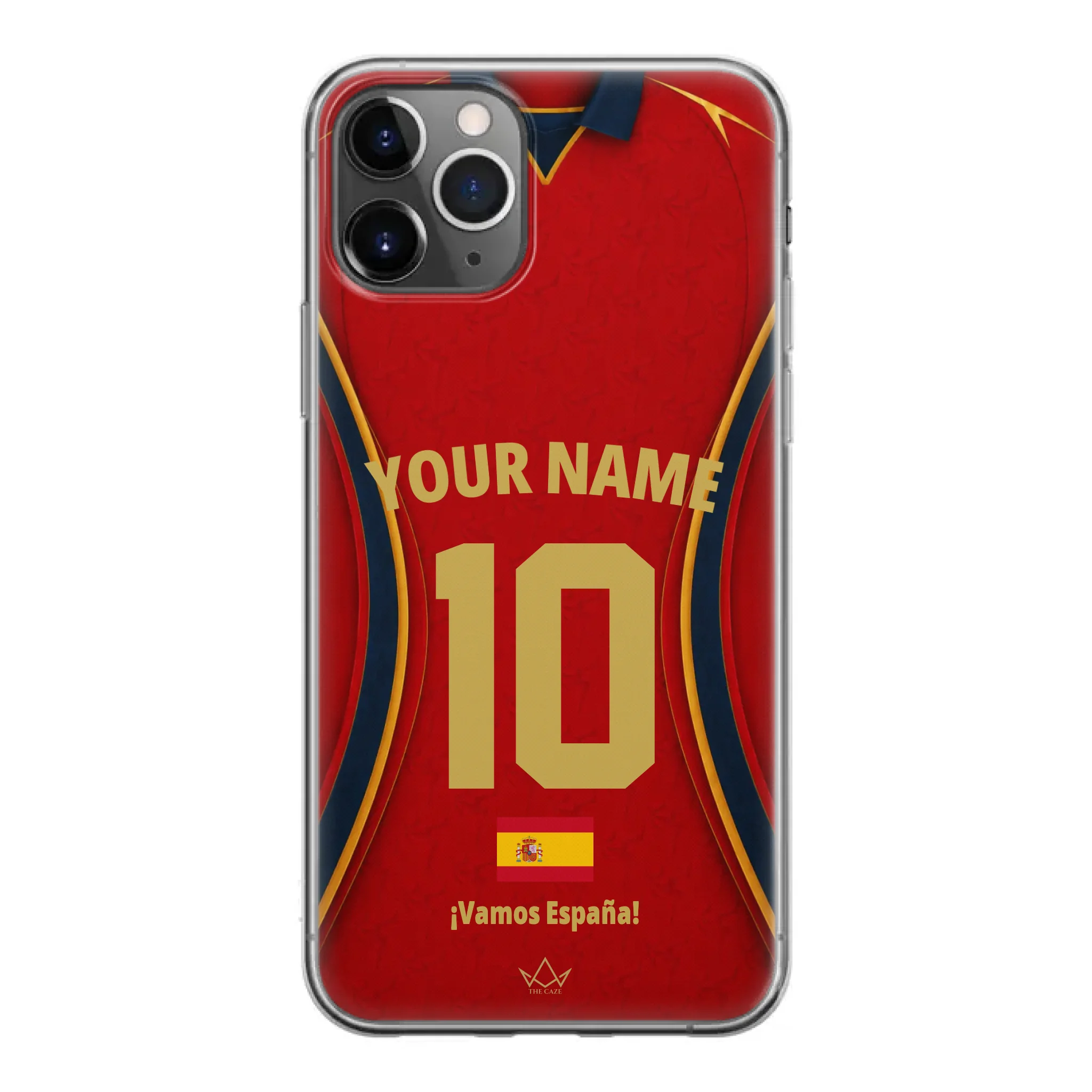 Funda de teléfono personalizada de España Copa Mundial 2026