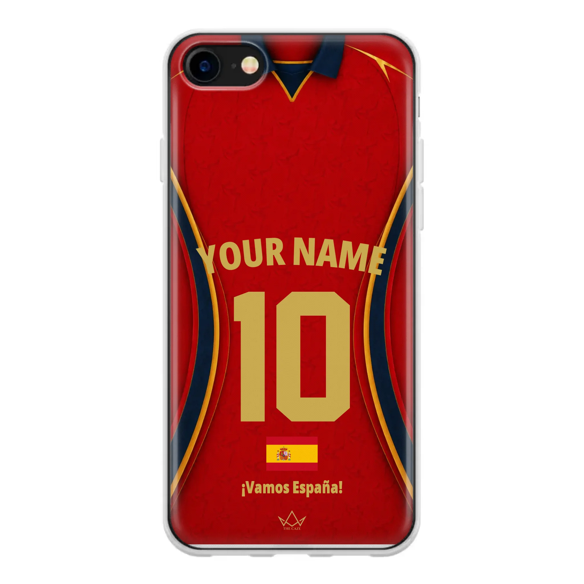 Funda de teléfono personalizada de España Copa Mundial 2026