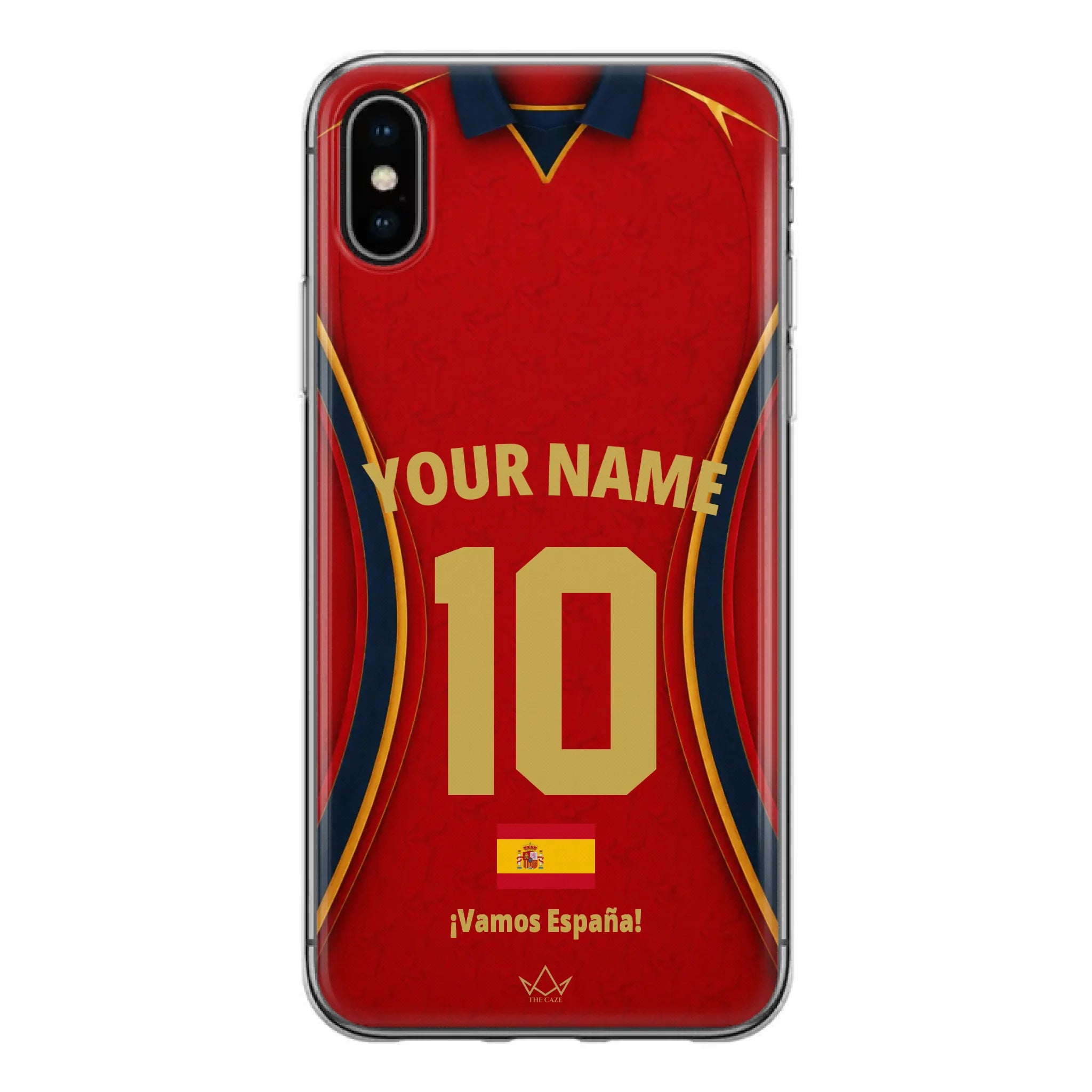 Funda de teléfono personalizada de España Copa Mundial 2026