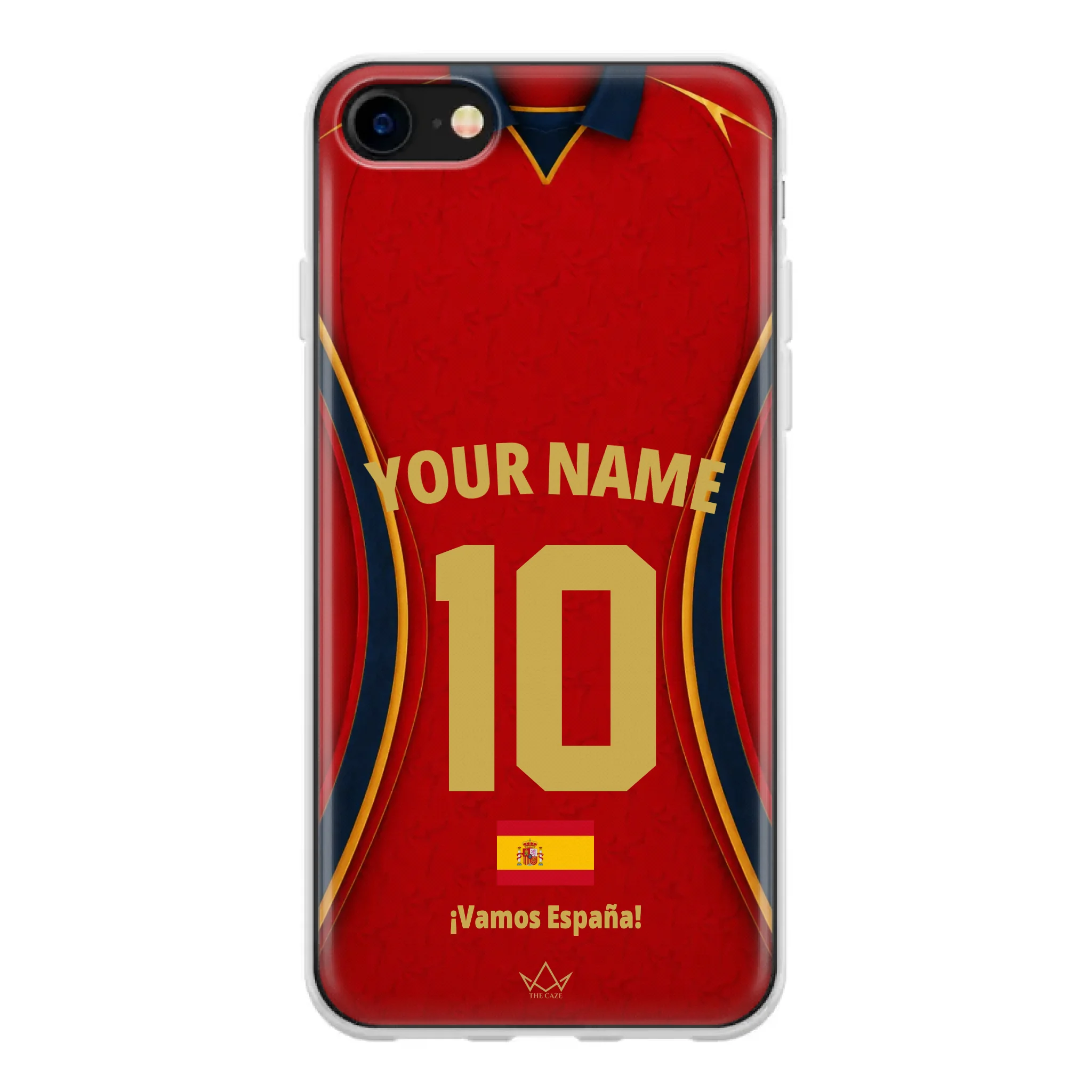 Funda de teléfono personalizada de España Copa Mundial 2026