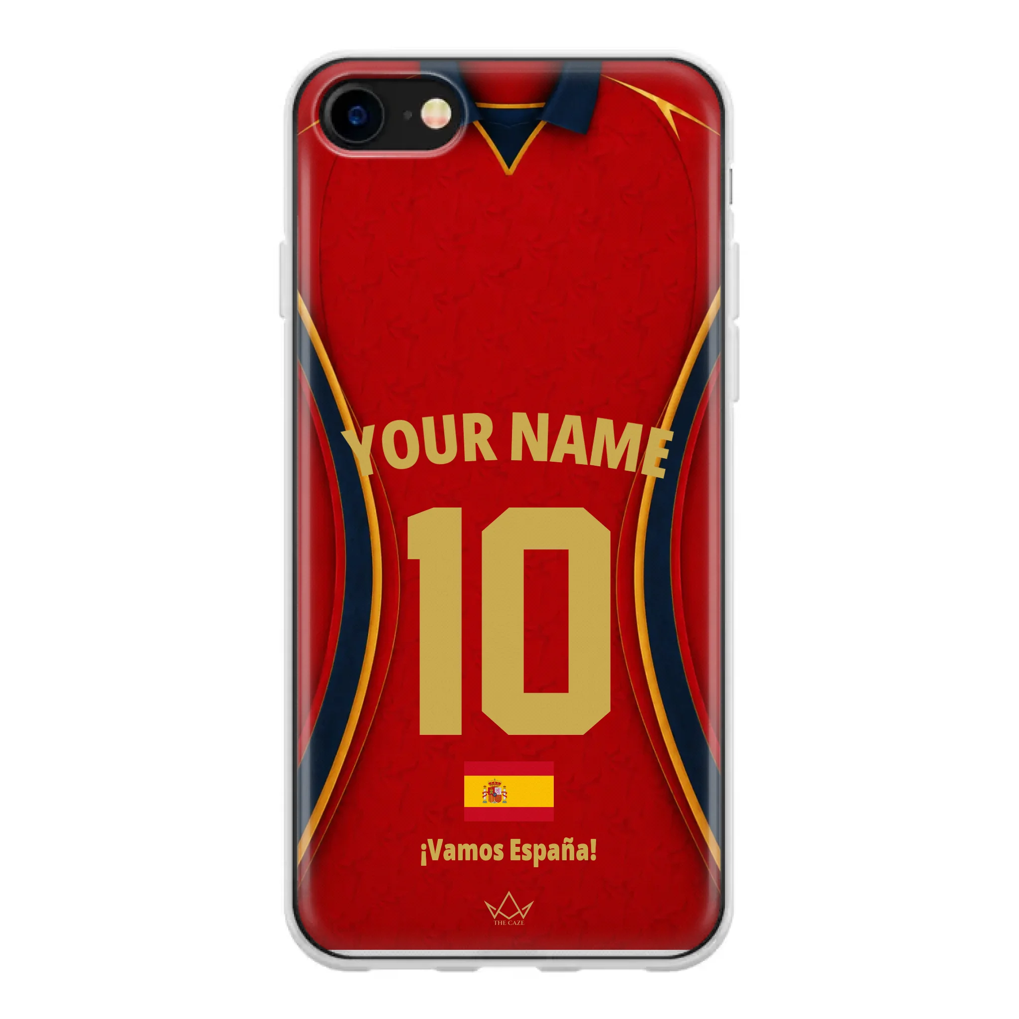 Funda de teléfono personalizada de España Copa Mundial 2026