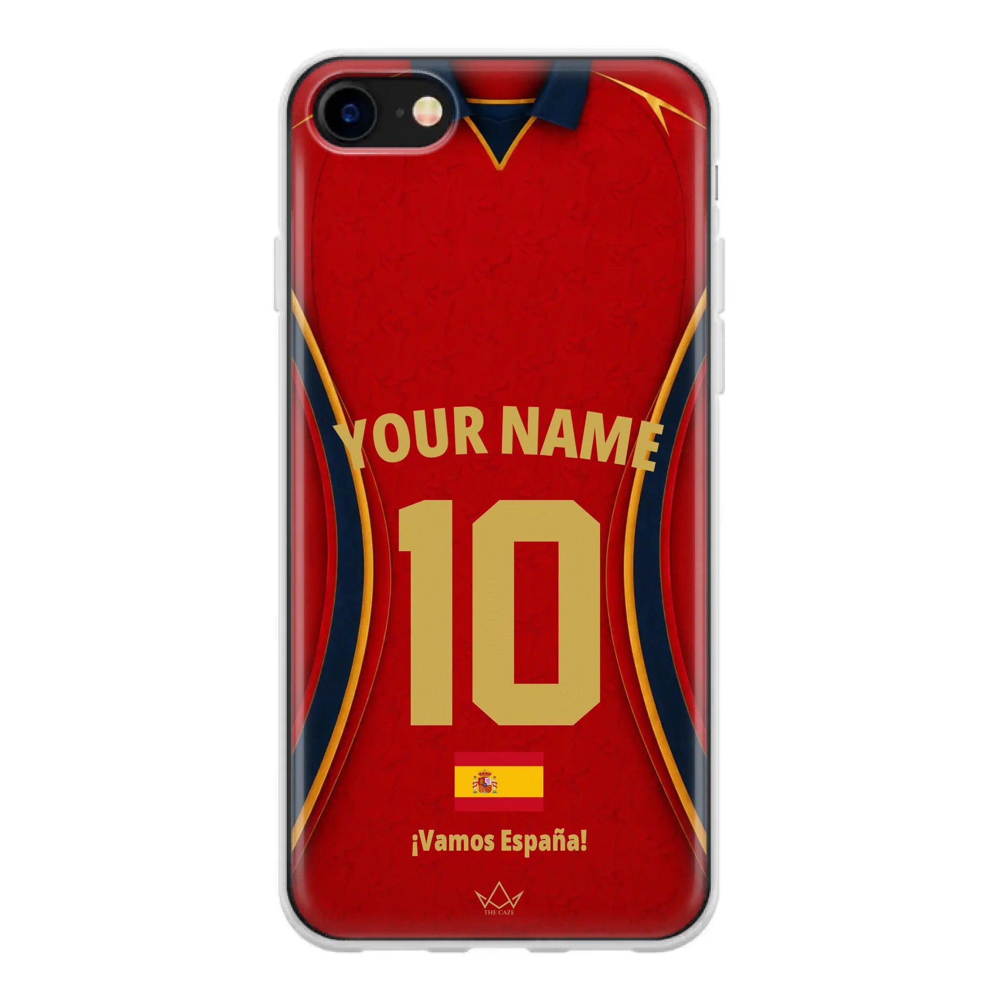 Funda de teléfono personalizada de España Copa Mundial 2026