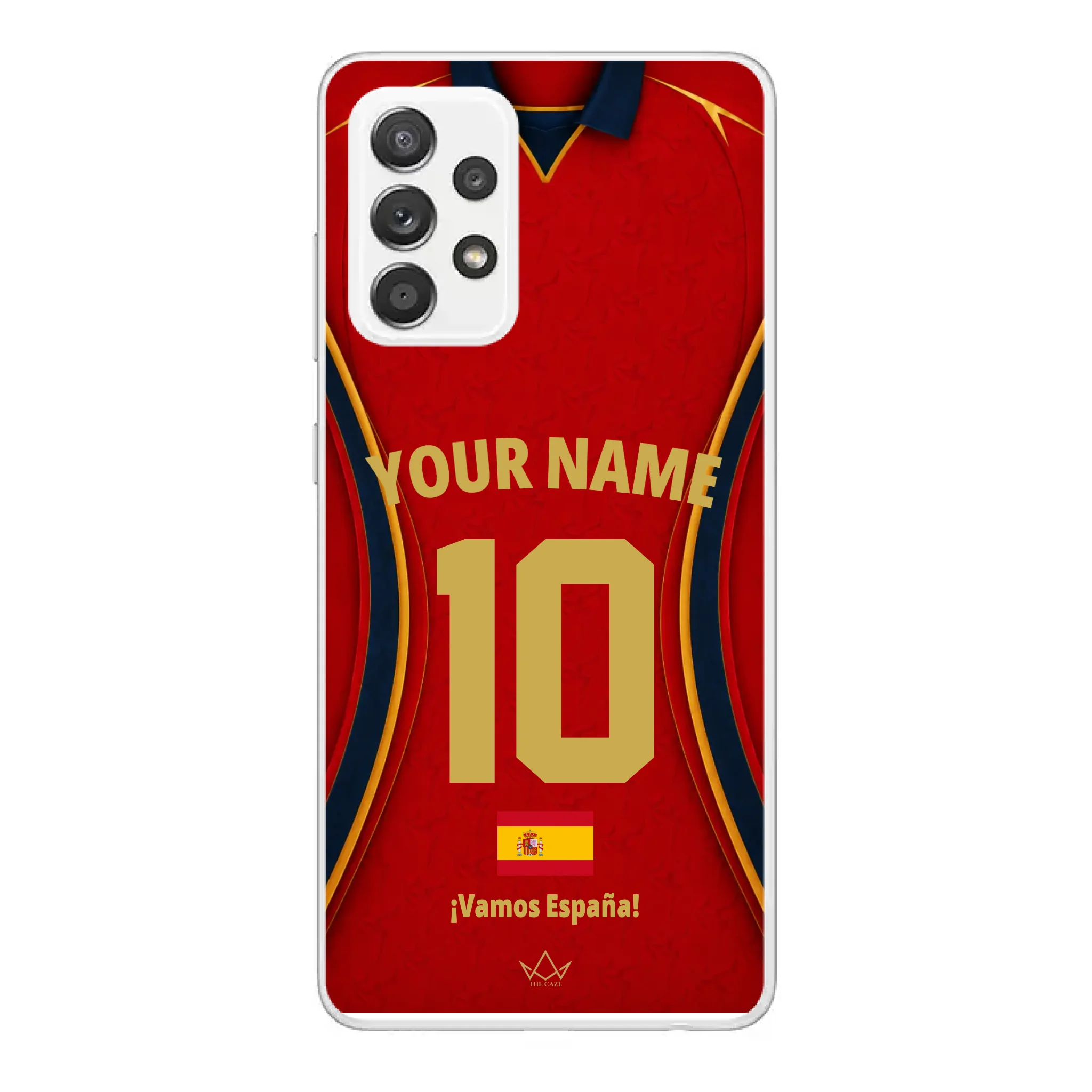 Funda de teléfono personalizada de España Copa Mundial 2026