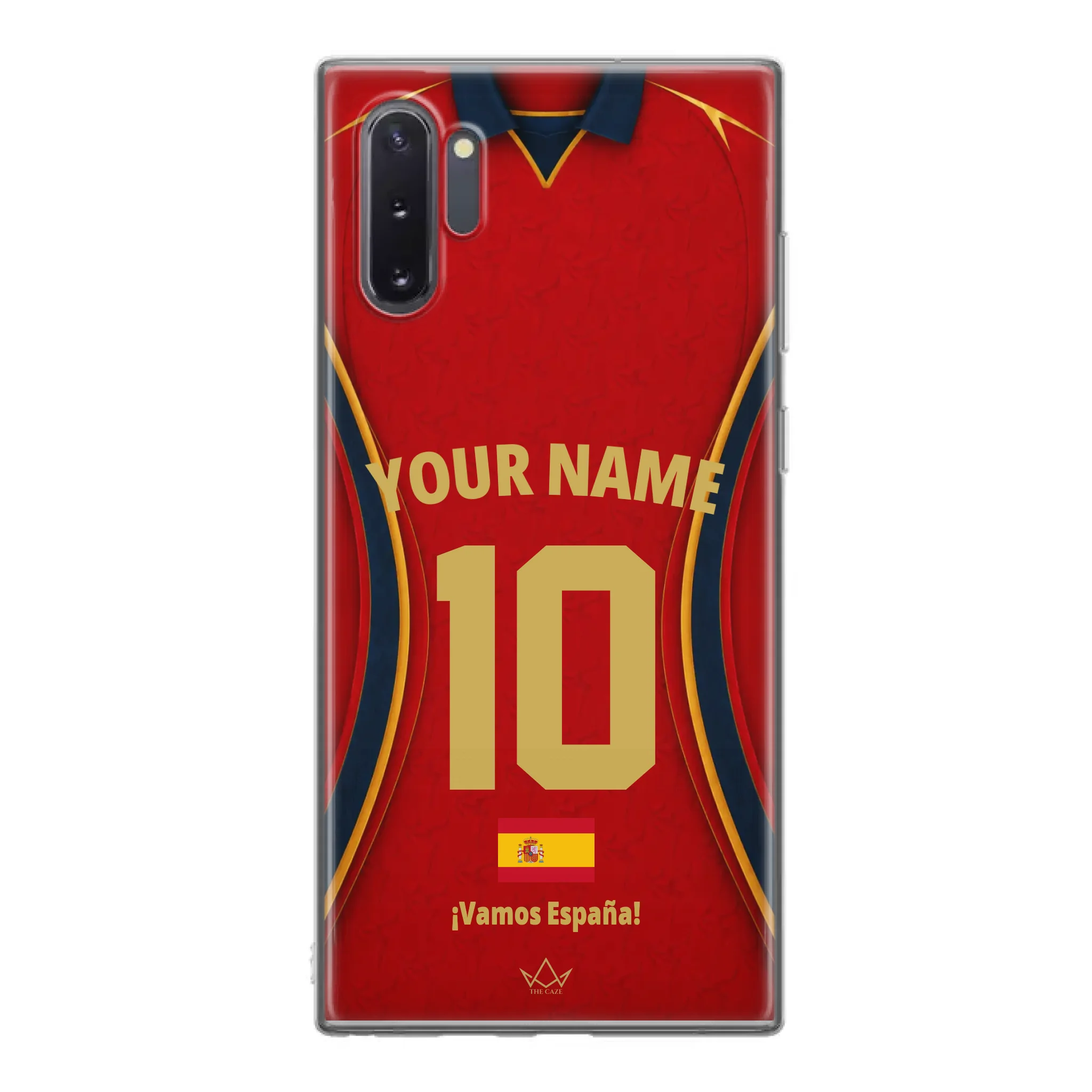 Funda de teléfono personalizada de España Copa Mundial 2026