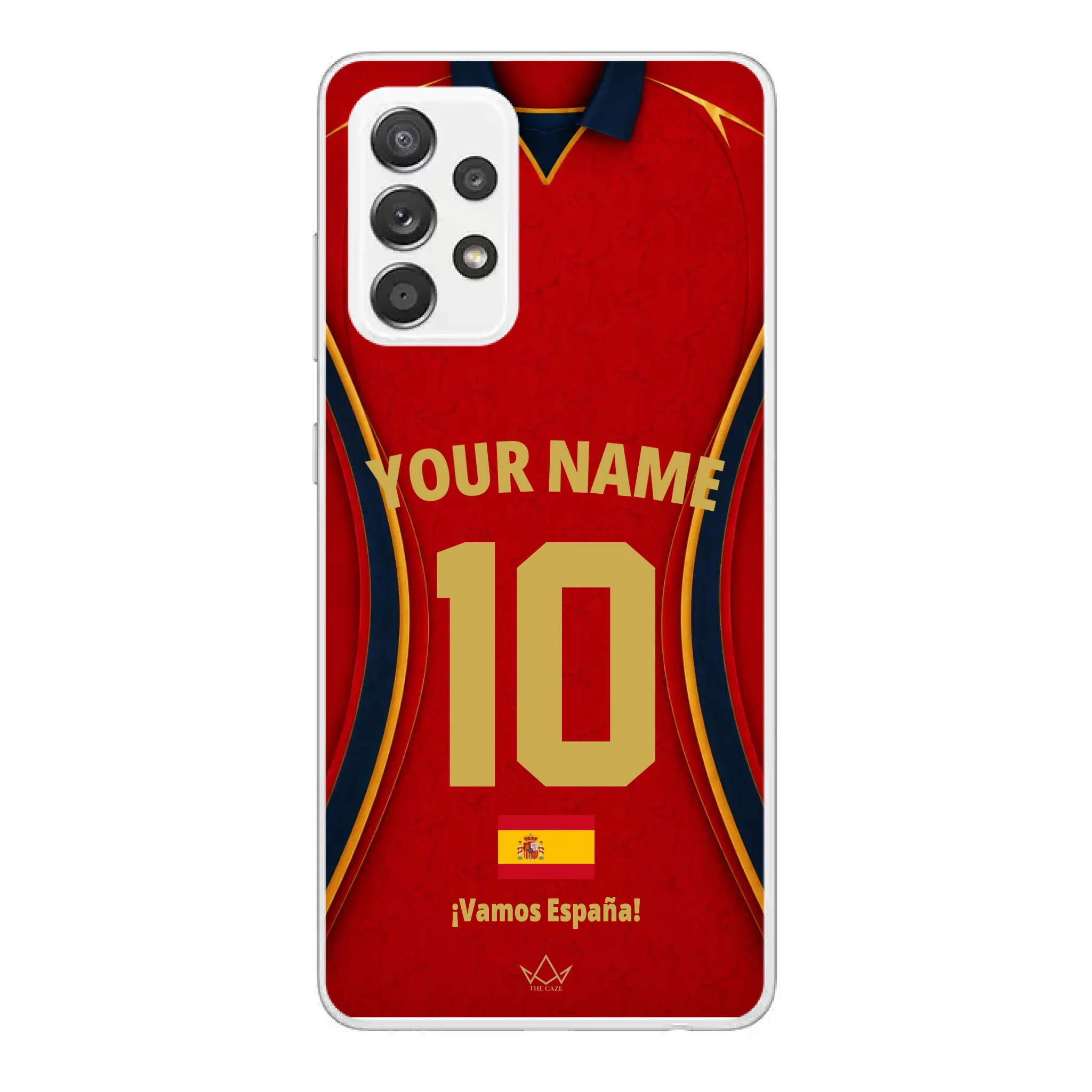 Funda de teléfono personalizada de España Copa Mundial 2026