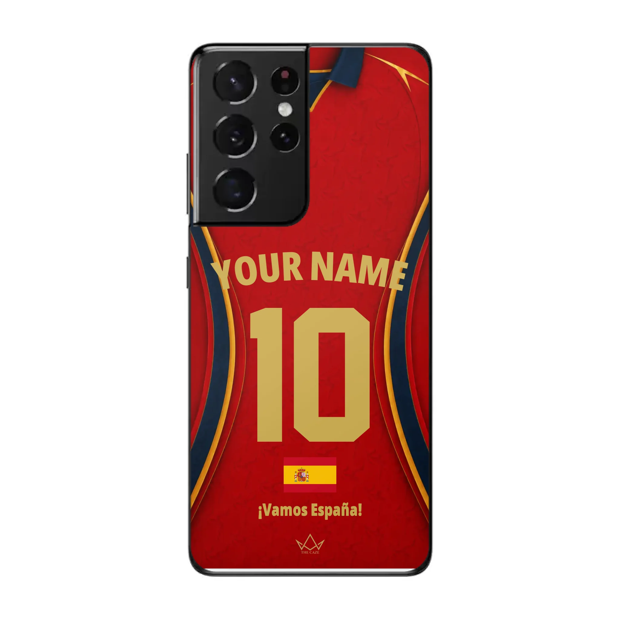 Funda de teléfono personalizada de España Copa Mundial 2026