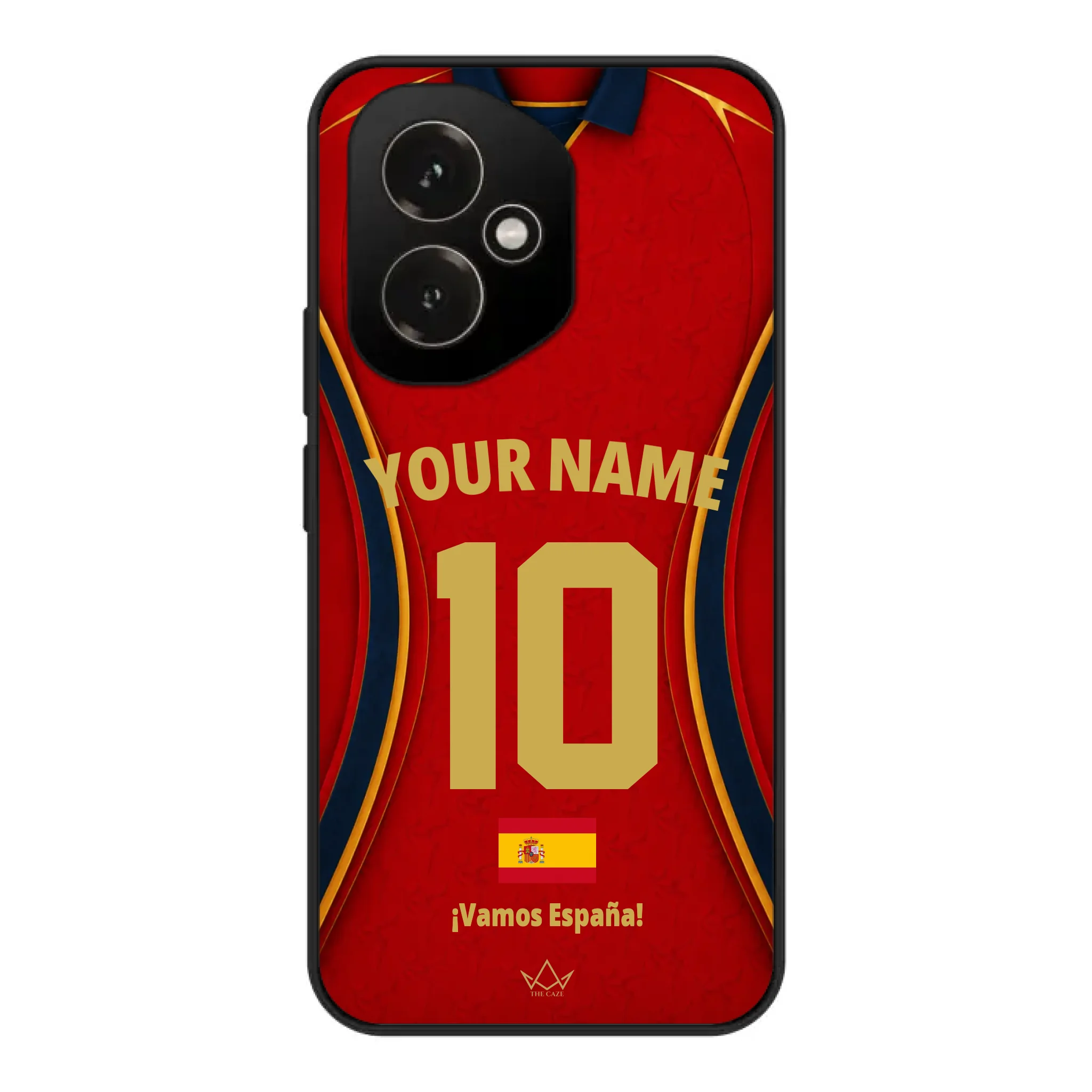 Funda de teléfono personalizada de España Copa Mundial 2026