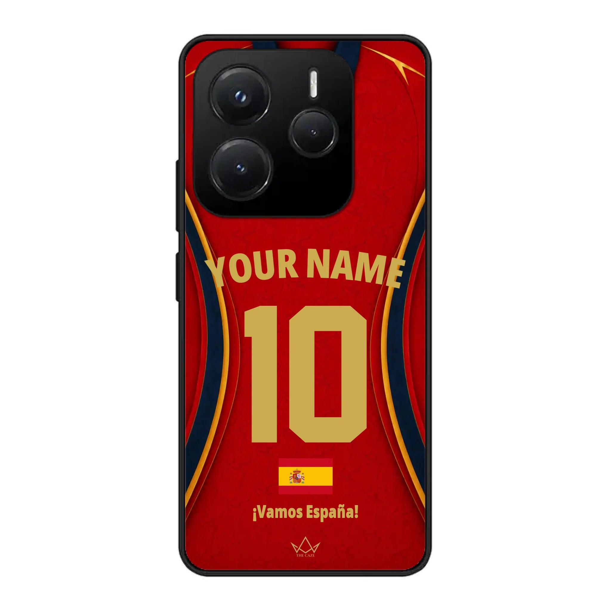 Funda de teléfono personalizada de España Copa Mundial 2026