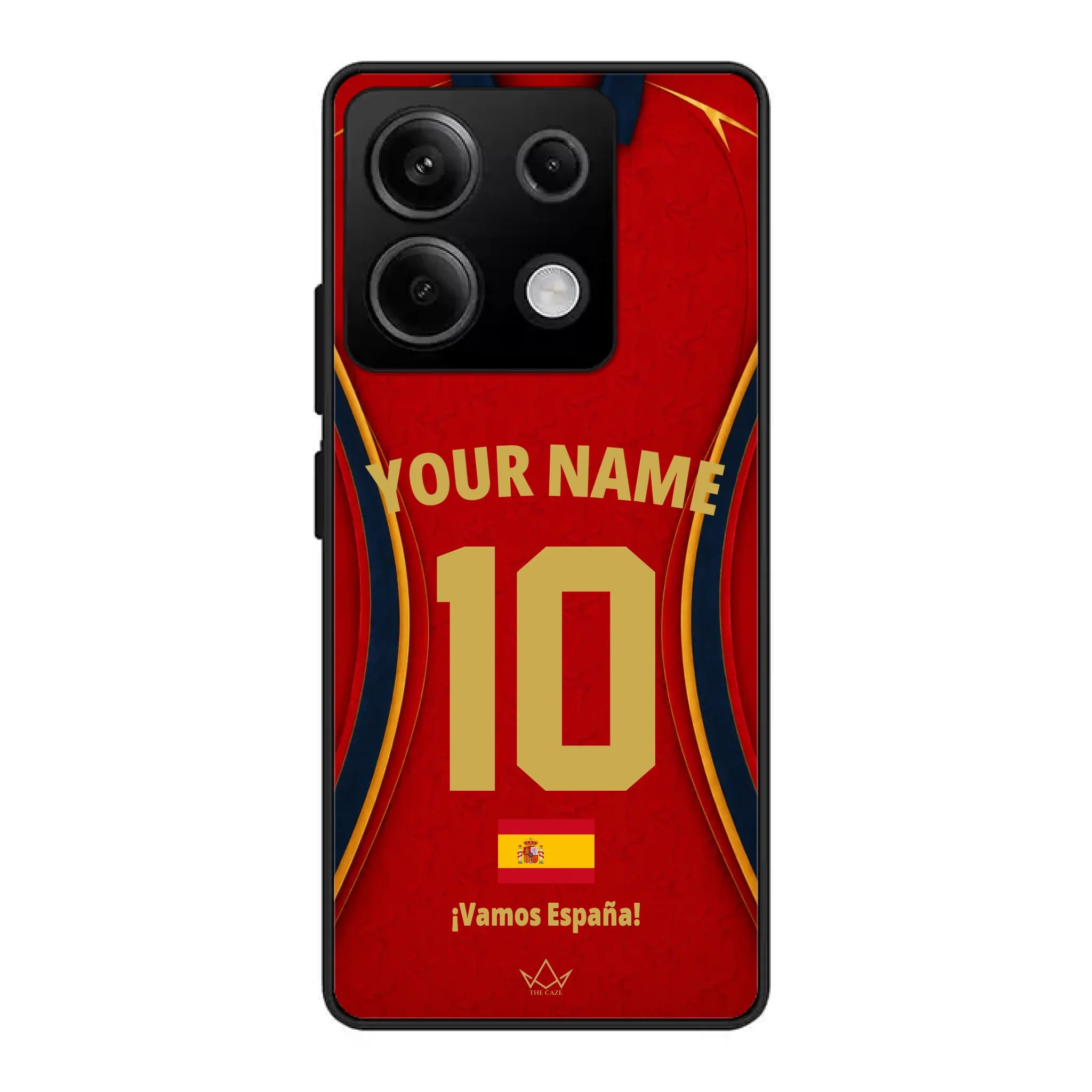 Funda de teléfono personalizada de España Copa Mundial 2026