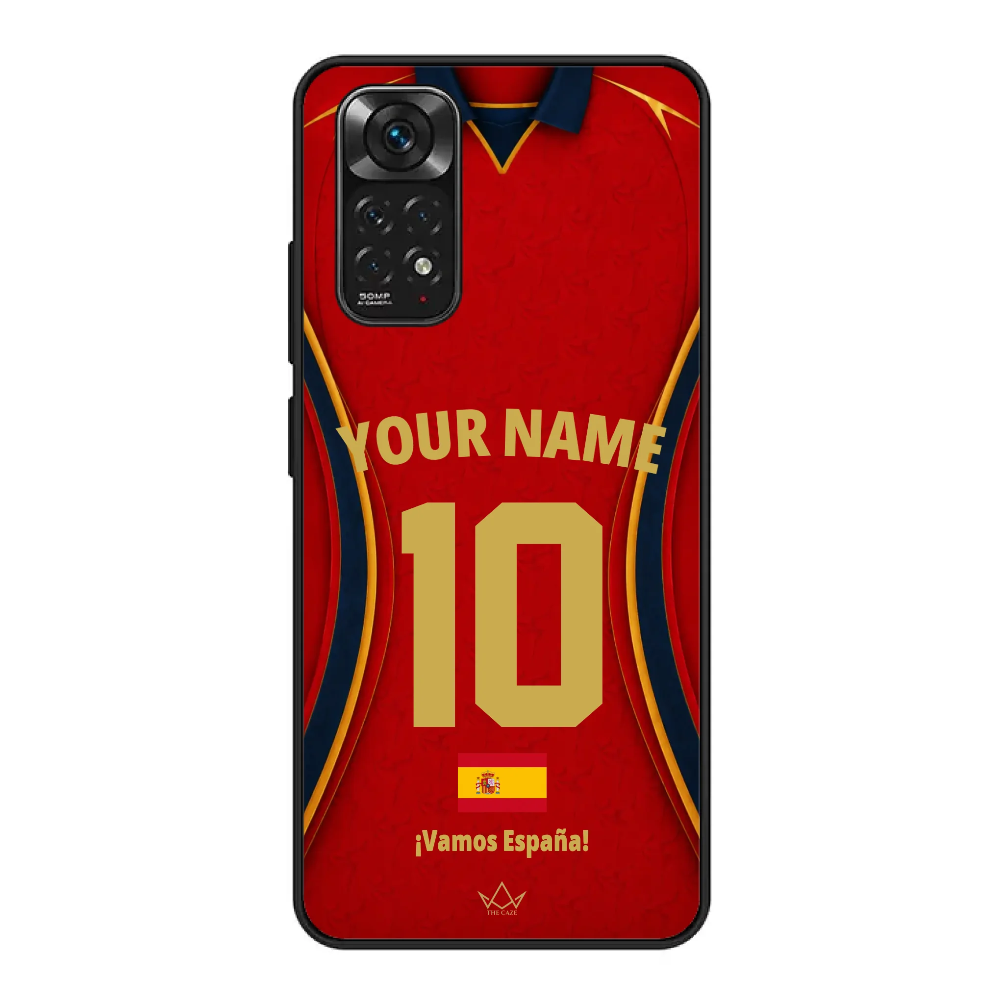 Funda de teléfono personalizada de España Copa Mundial 2026