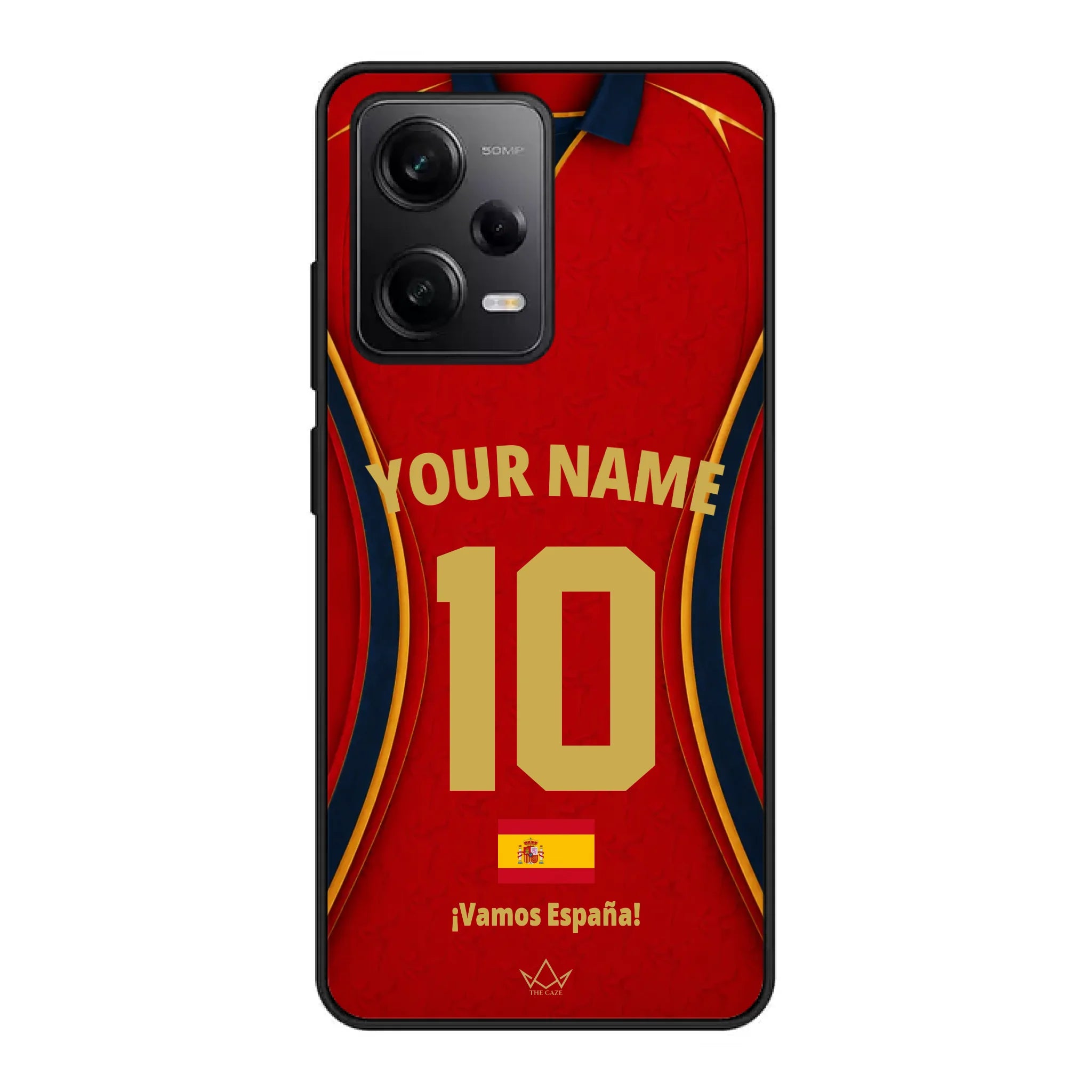 Funda de teléfono personalizada de España Copa Mundial 2026