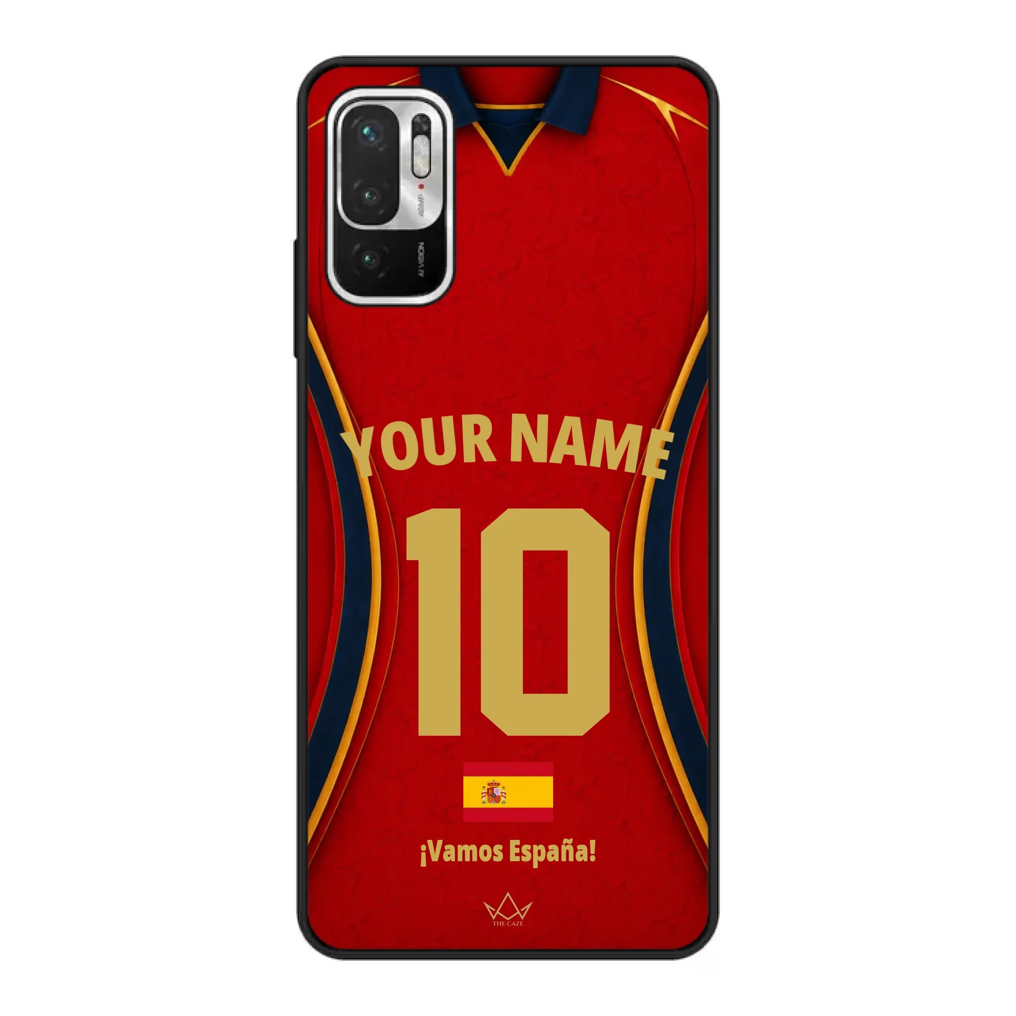 Funda de teléfono personalizada de España Copa Mundial 2026