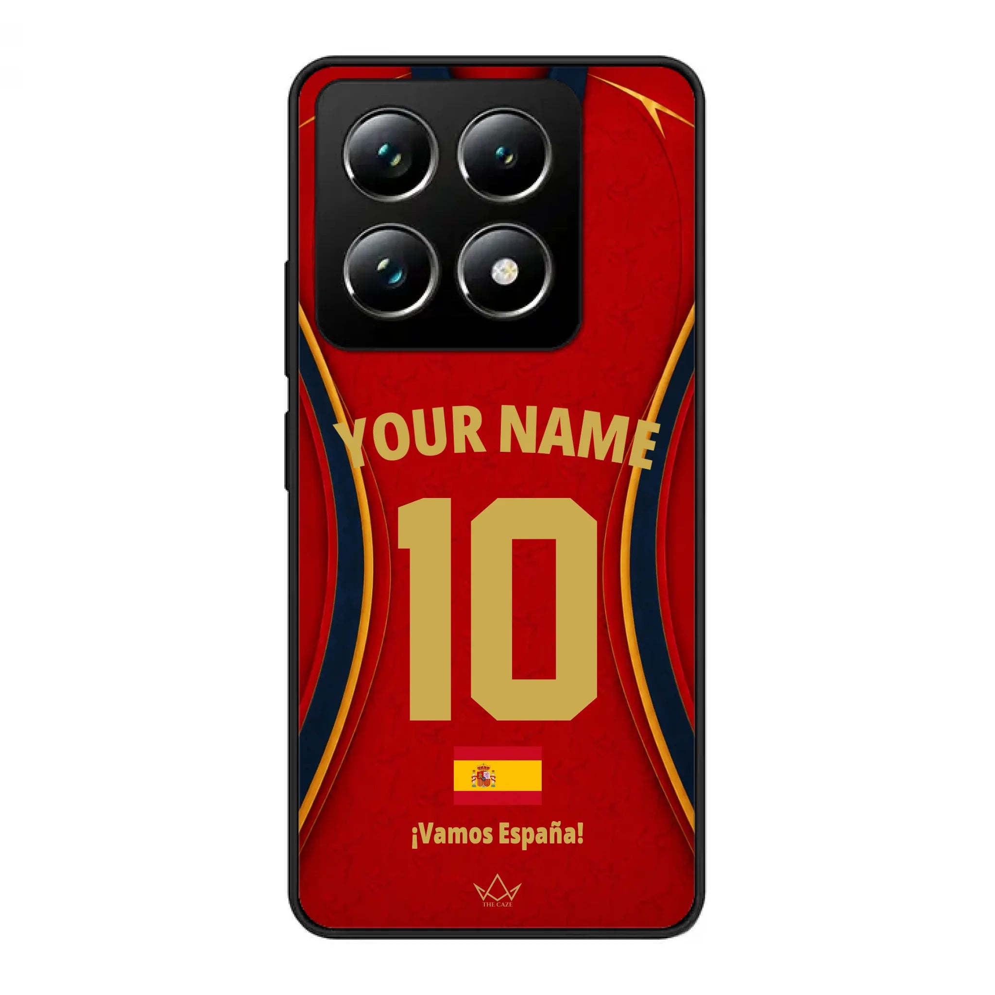 Funda de teléfono personalizada de España Copa Mundial 2026
