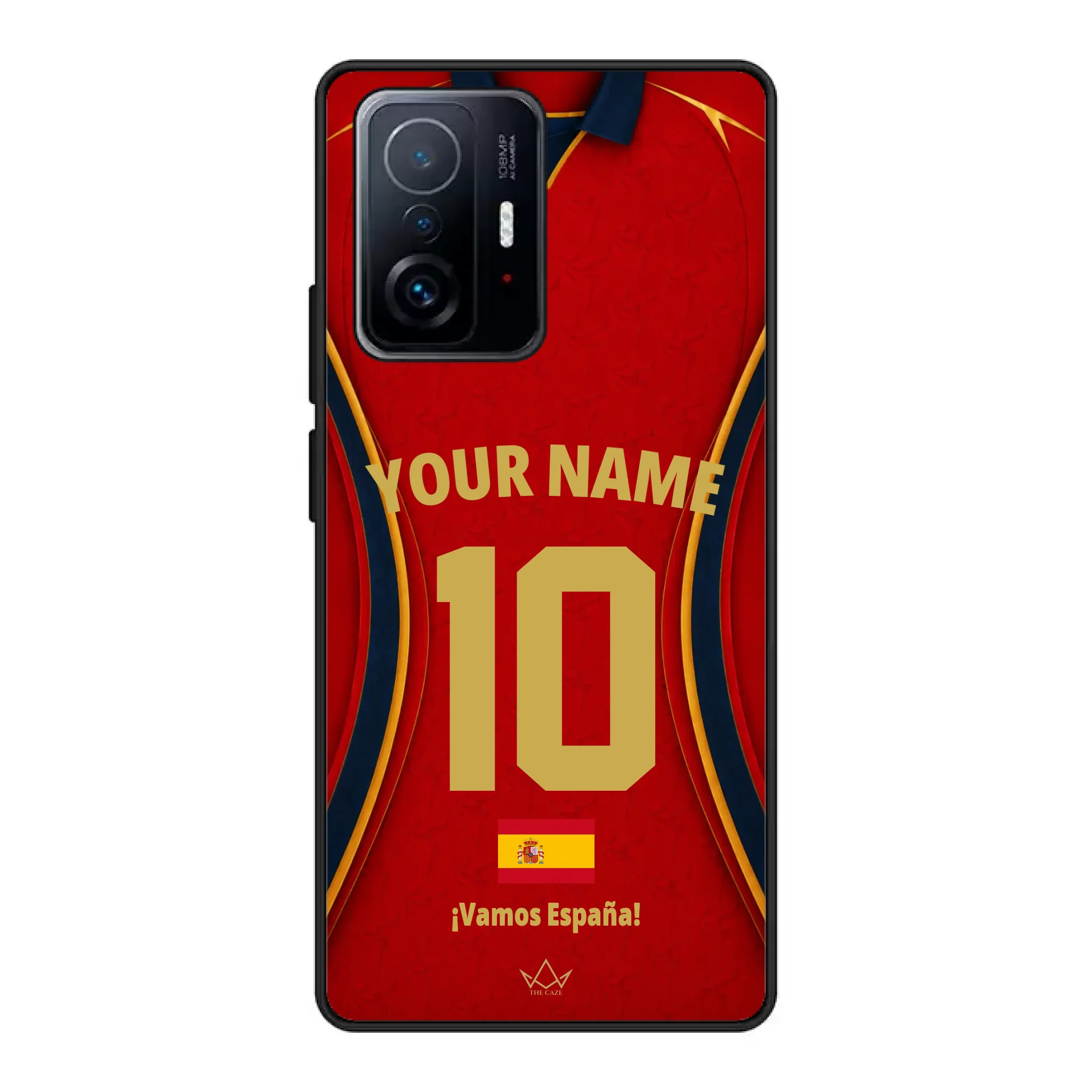 Funda de teléfono personalizada de España Copa Mundial 2026