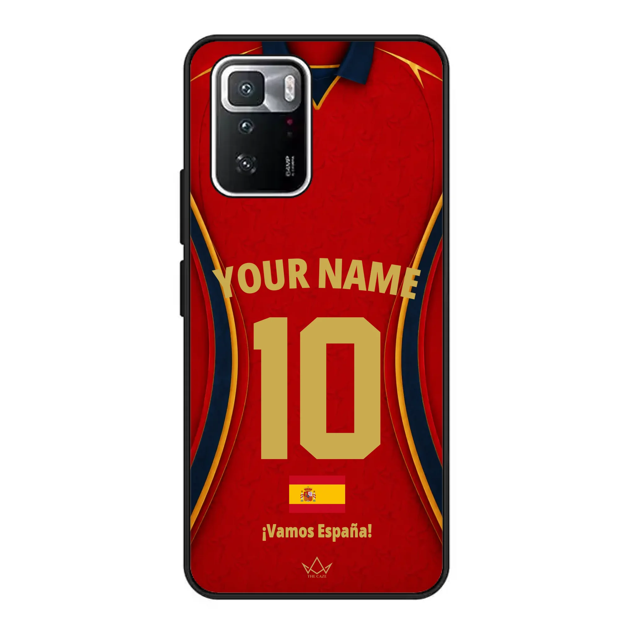 Funda de teléfono personalizada de España Copa Mundial 2026