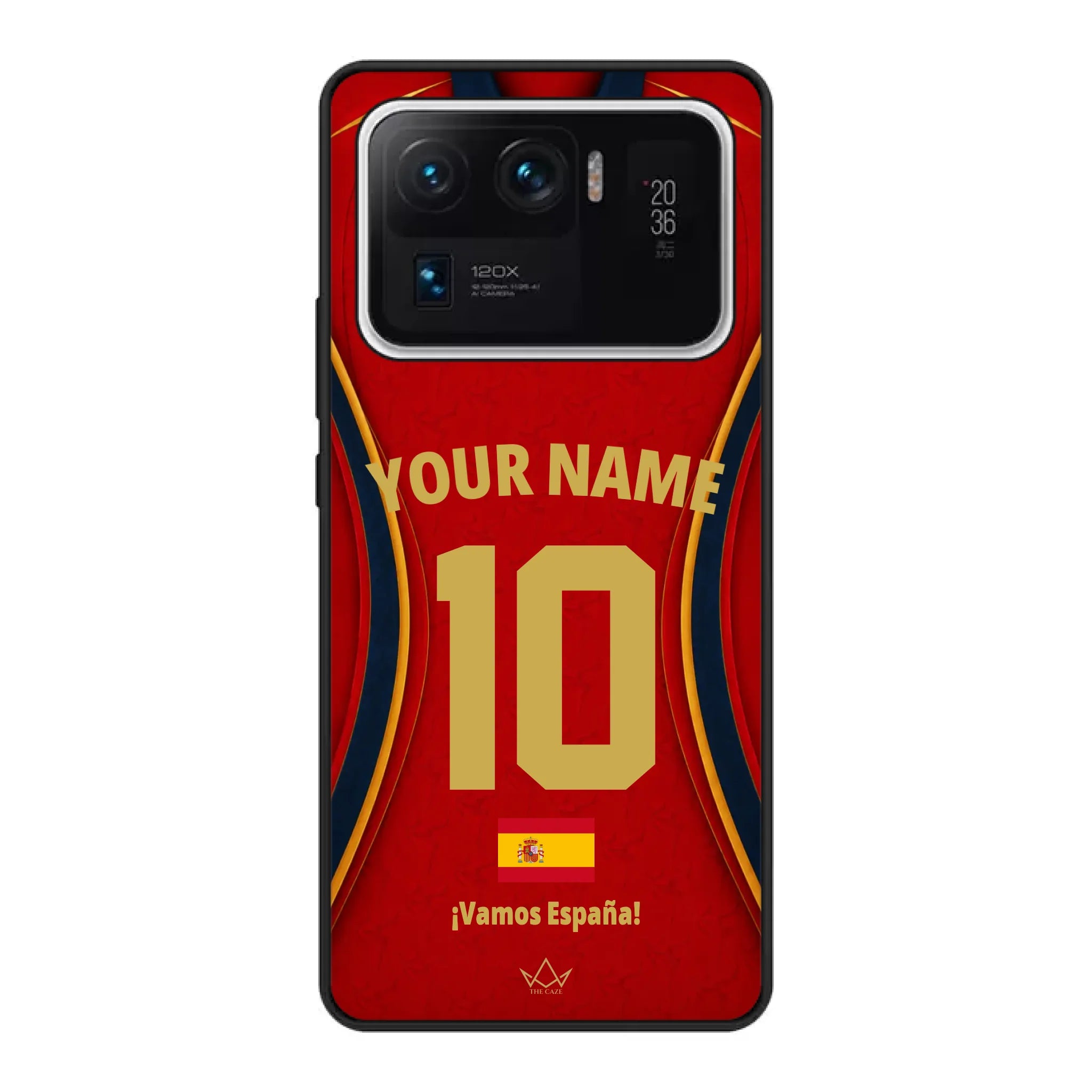 Funda de teléfono personalizada de España Copa Mundial 2026