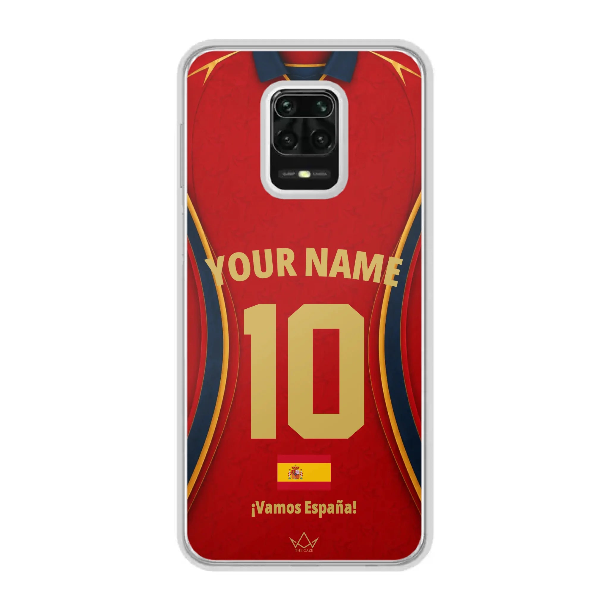 Funda de teléfono personalizada de España Copa Mundial 2026