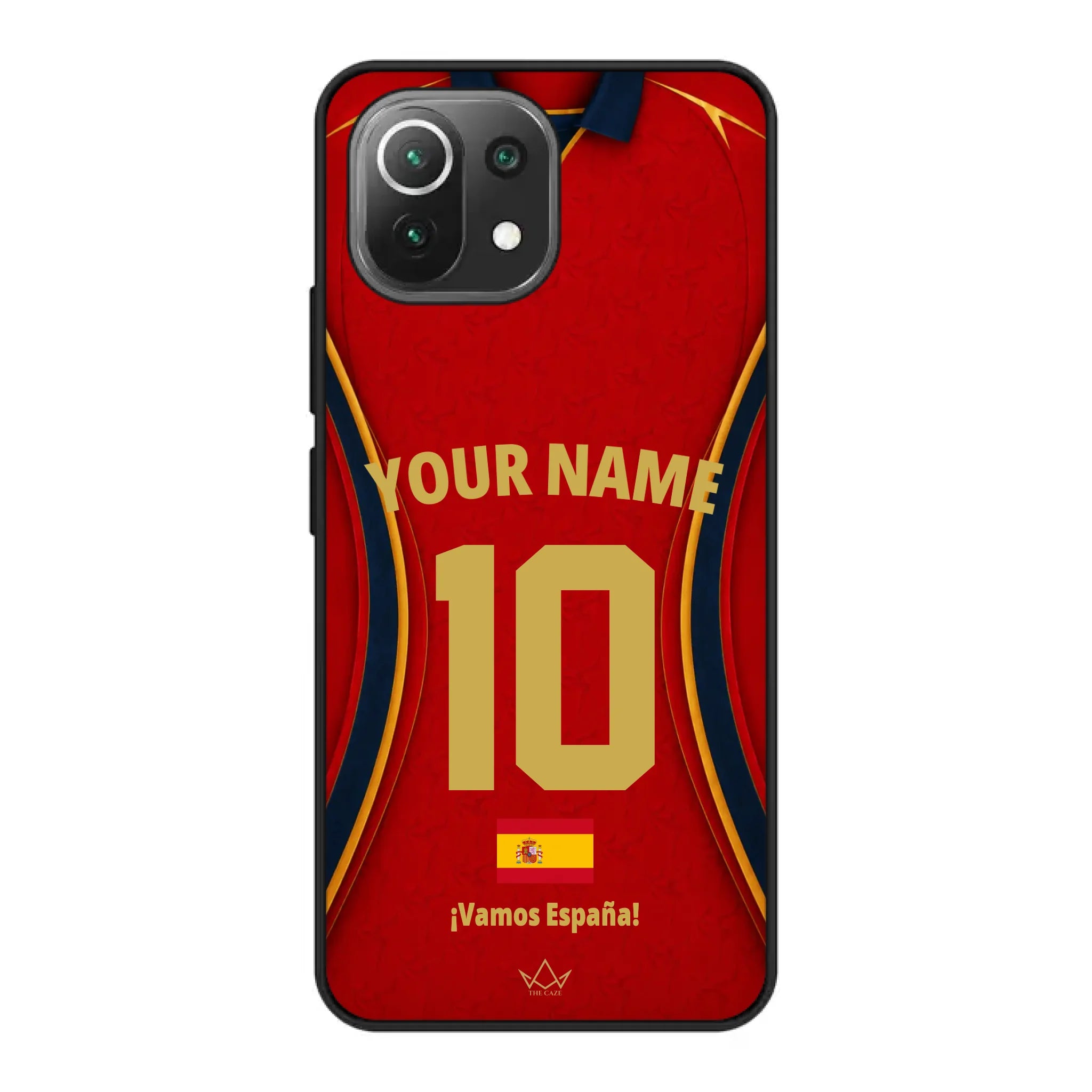 Funda de teléfono personalizada de España Copa Mundial 2026