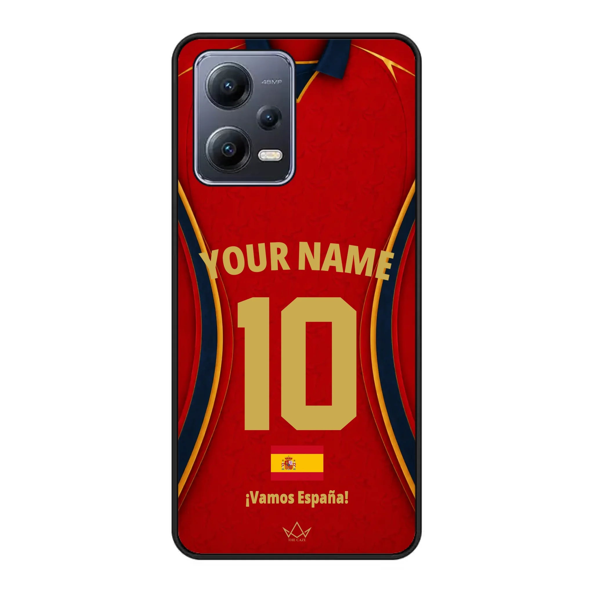 Funda de teléfono personalizada de España Copa Mundial 2026