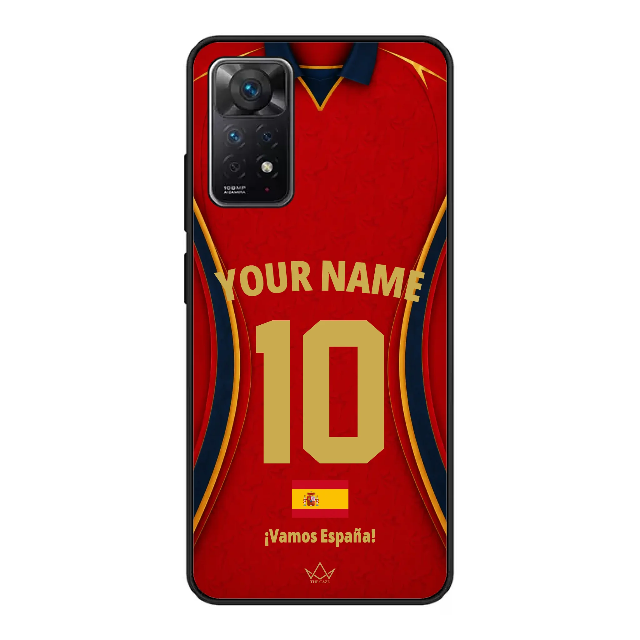 Funda de teléfono personalizada de España Copa Mundial 2026