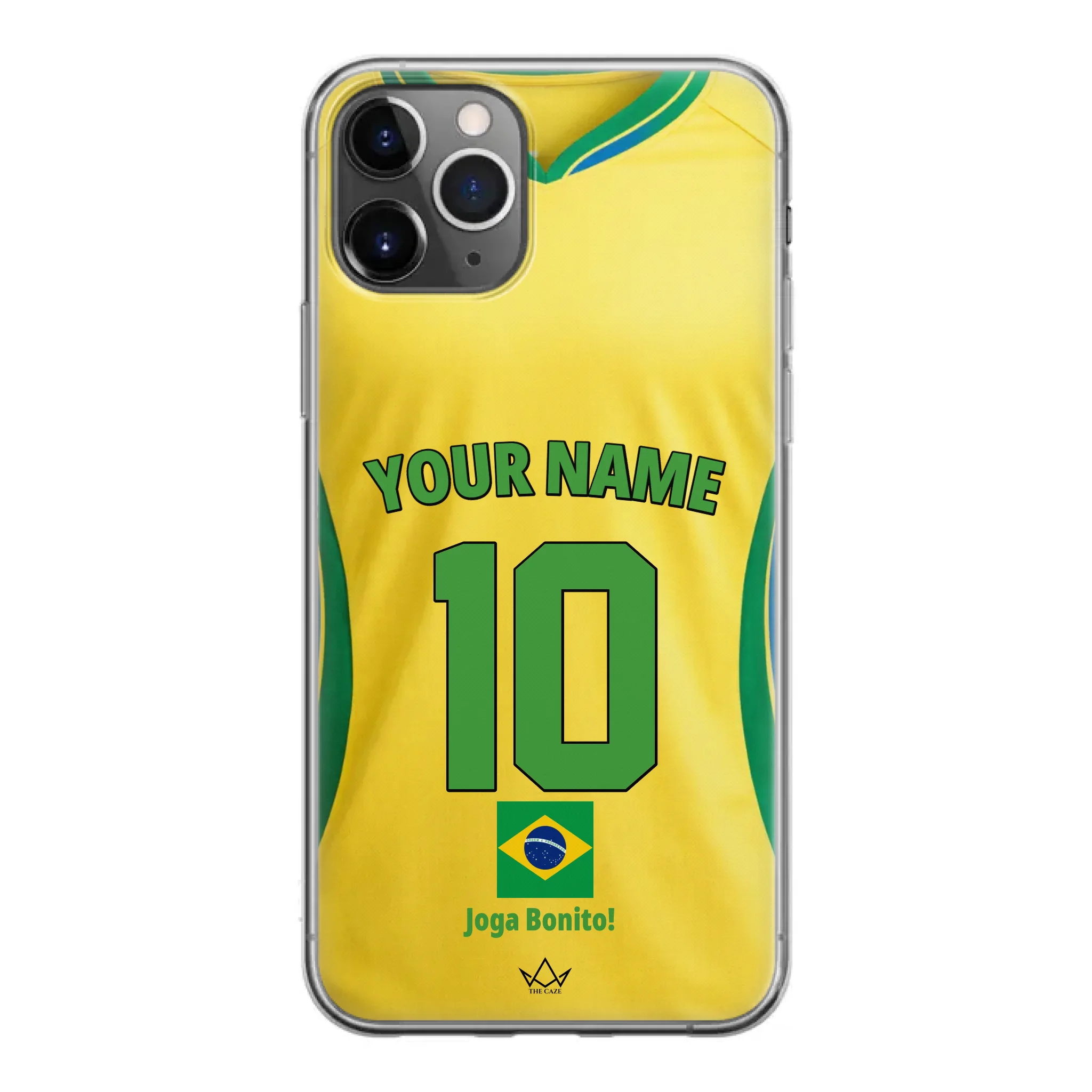 Custom Brazil World Cup 2026 Phone Case