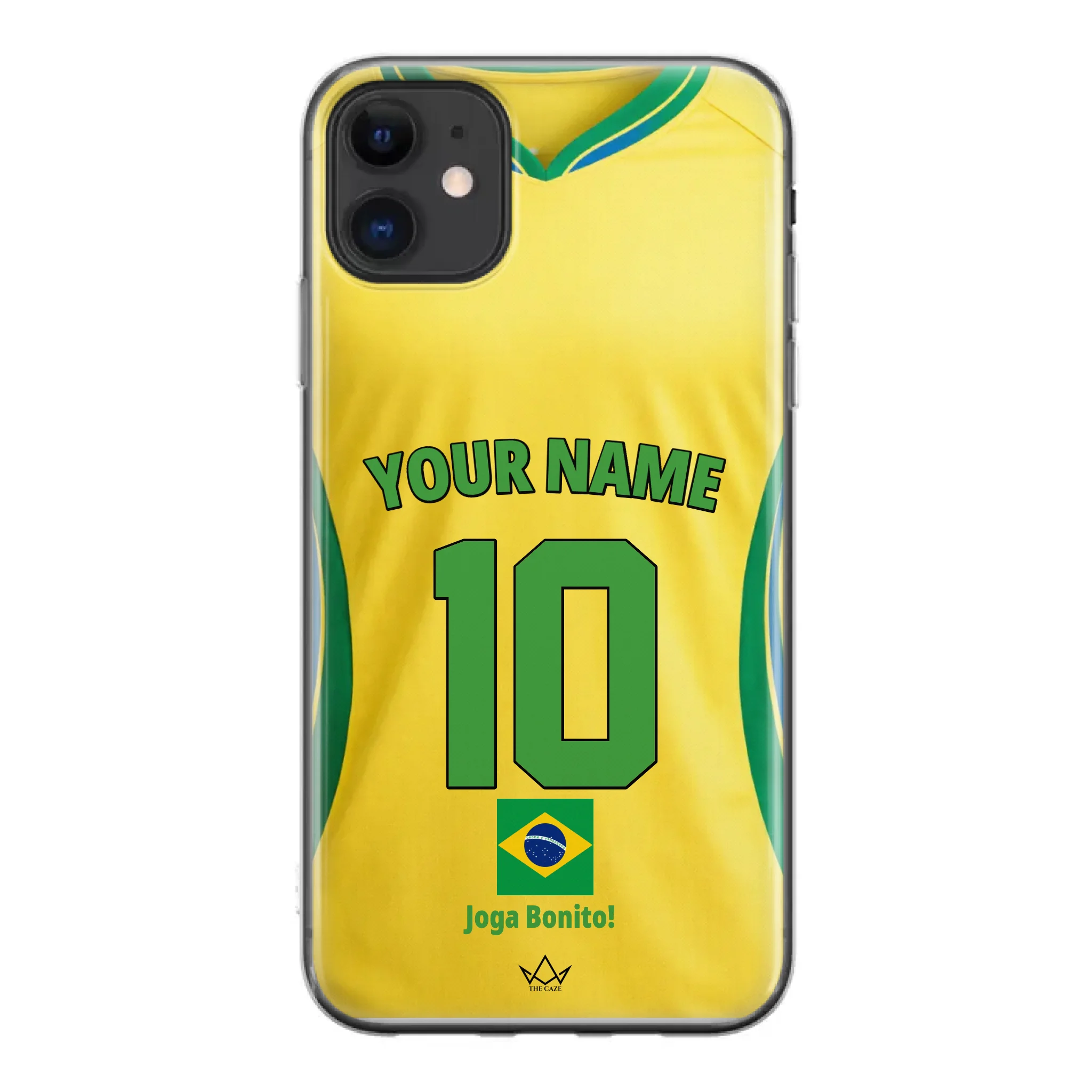 Custom Brazil World Cup 2026 Phone Case