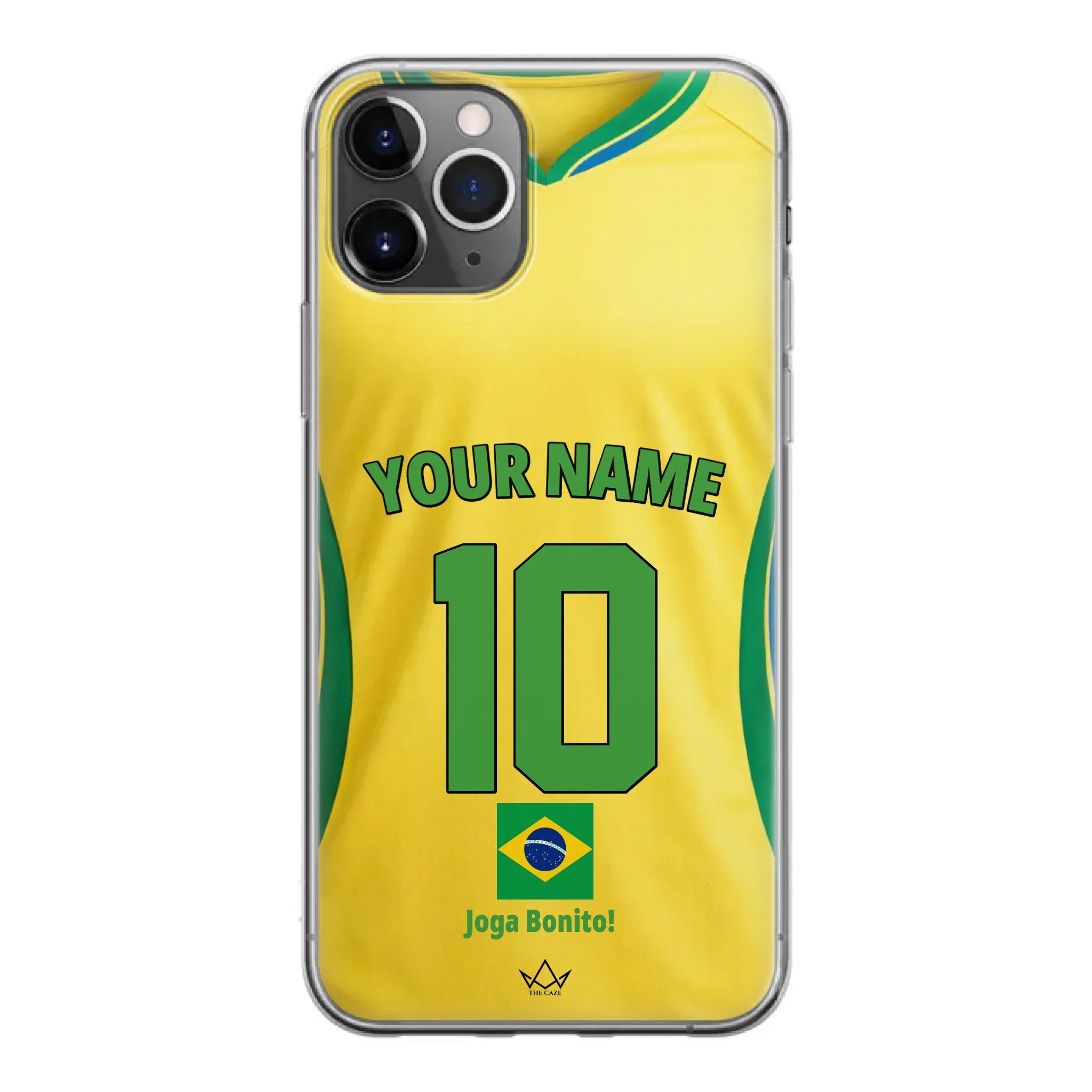 Custom Brazil World Cup 2026 Phone Case