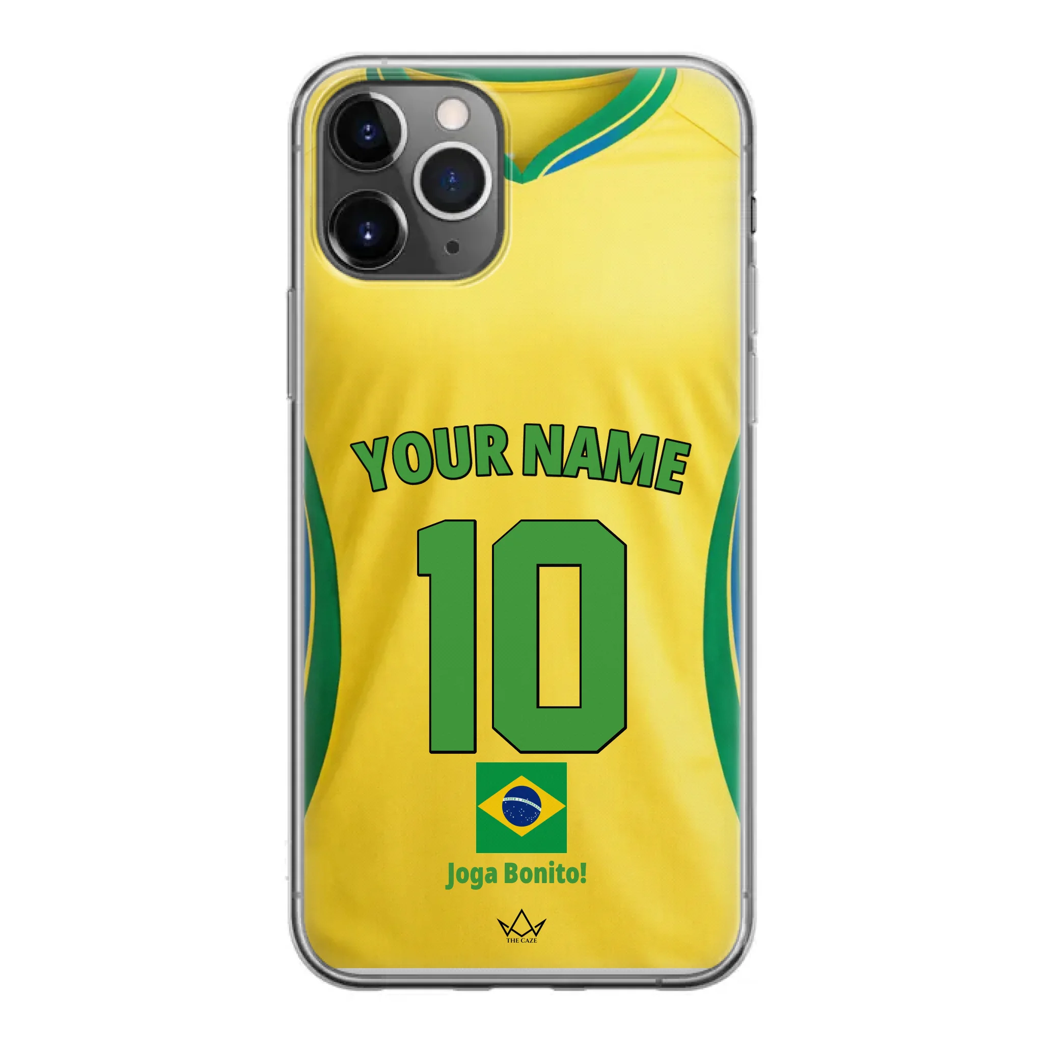 Custom Brazil World Cup 2026 Phone Case