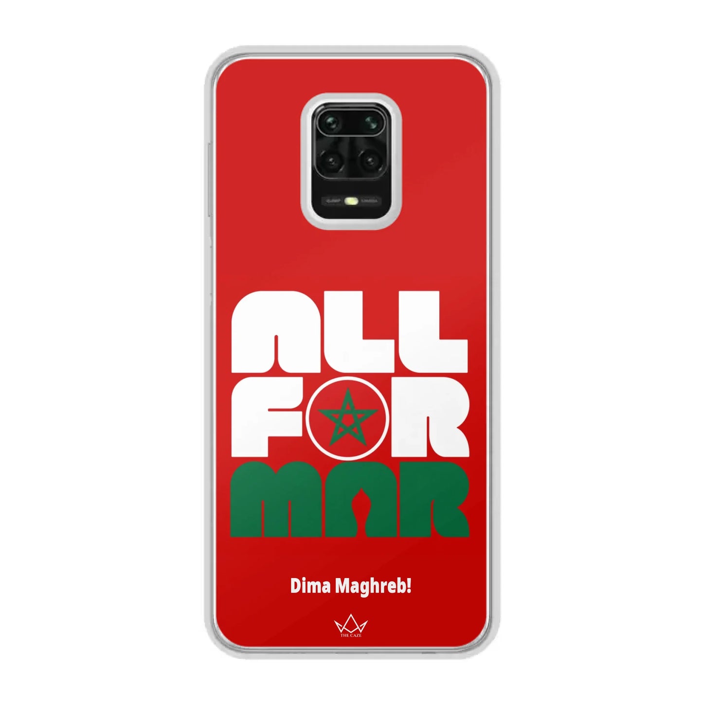 Tous Pour le Maroc – Coque Téléphone Coupe du Monde