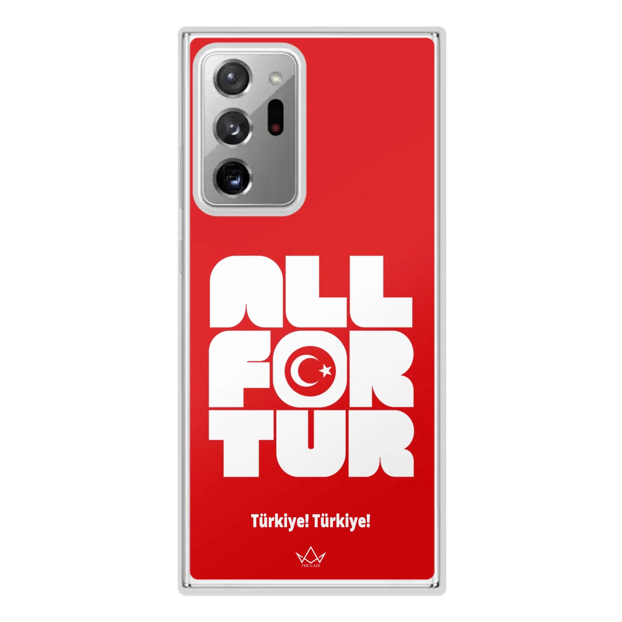 Tous pour la Turquie – Coque de téléphone Coupe du Monde