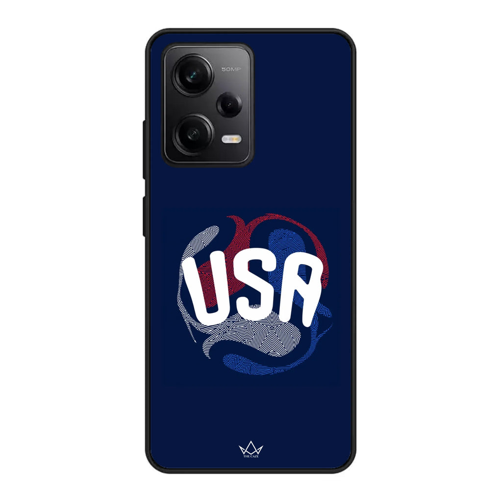 USA football inspired phone case