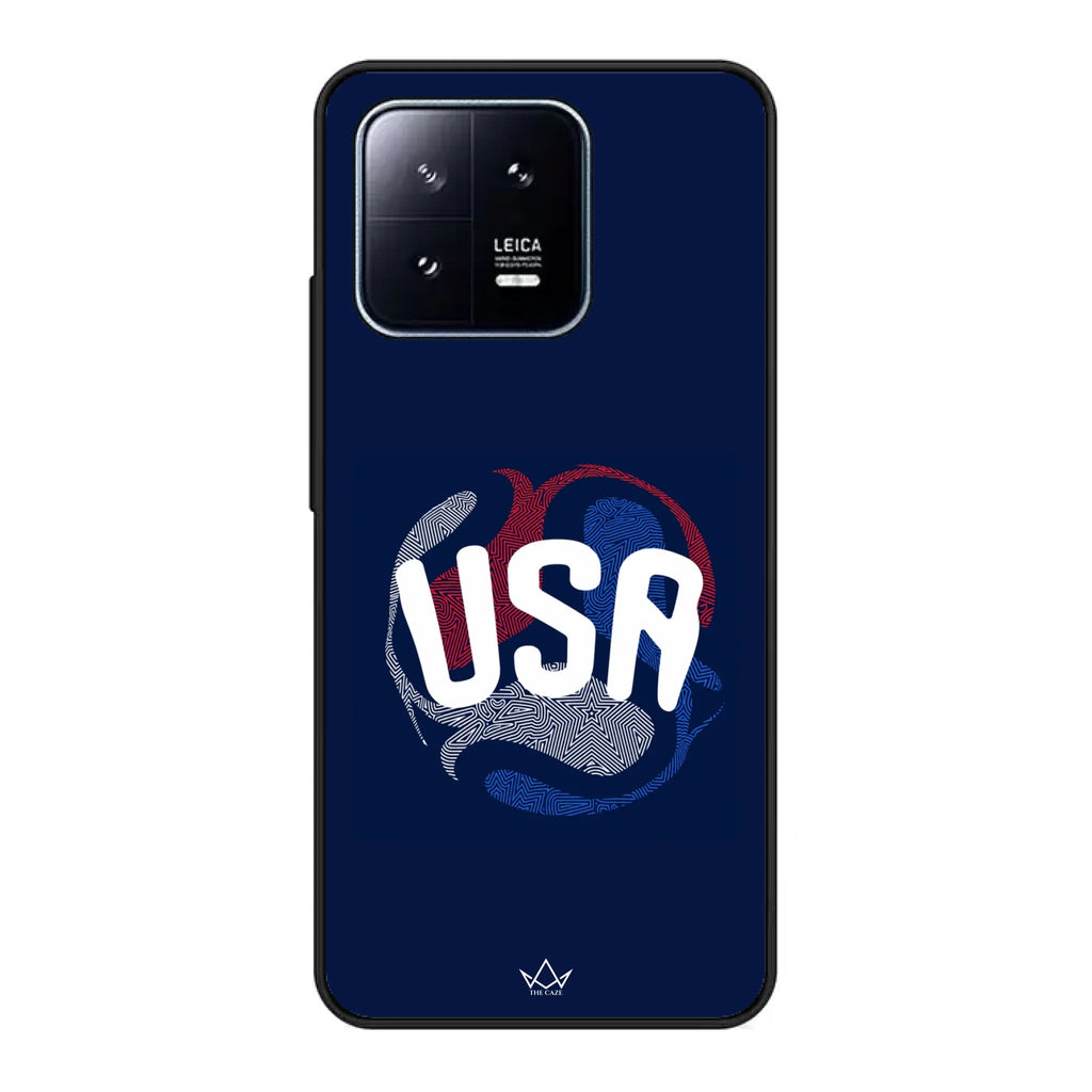 USA football inspired phone case
