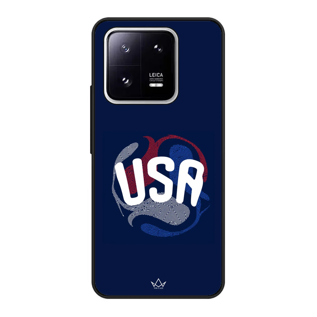 USA football inspired phone case